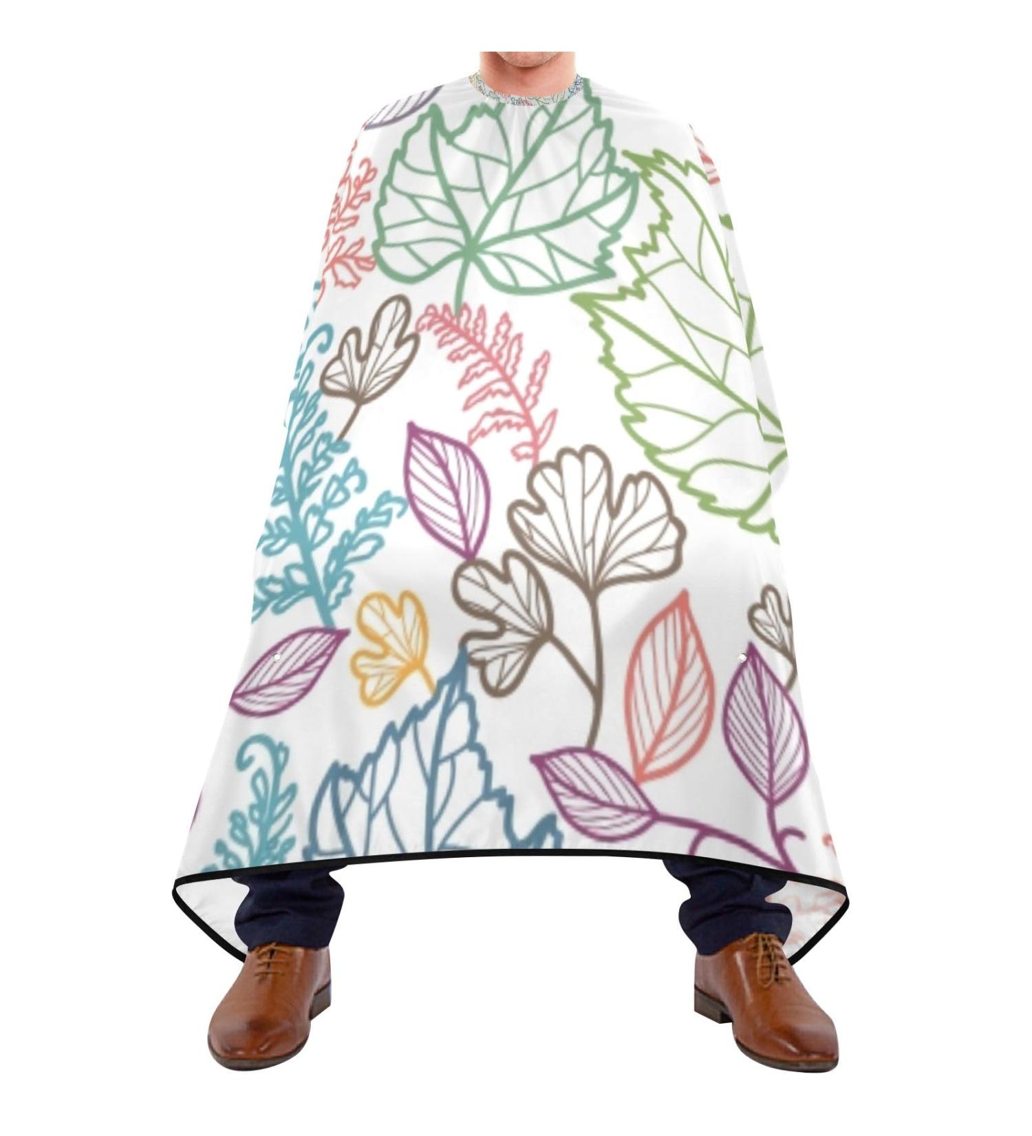 Waterproof Barber Cape | Colorful Flower & Cheetah Haircut Bib | Unisex Hair Cutting Cape for Men - Buy Online on GoSupps.com