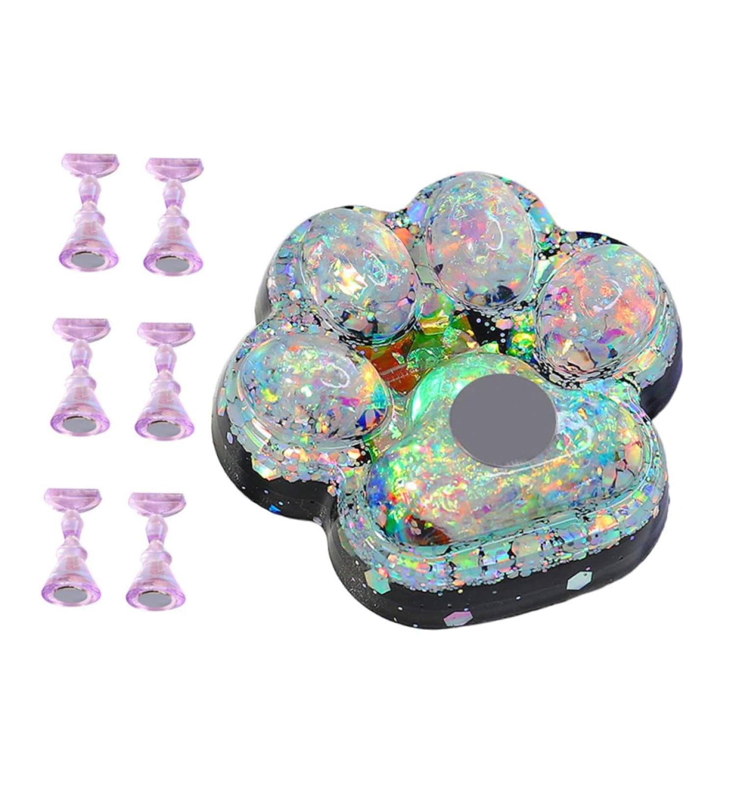 POPETPOP 1 Set Nail Practice Holder Nail Display Tools Nail Painting Stand Nail Art Tip Holder Nail Holder Stands Nail Polish Nail Nail Art Magnetic Tools Nail Gel Shine Crystal Glue Poland - Buy Online on GoSupps.com