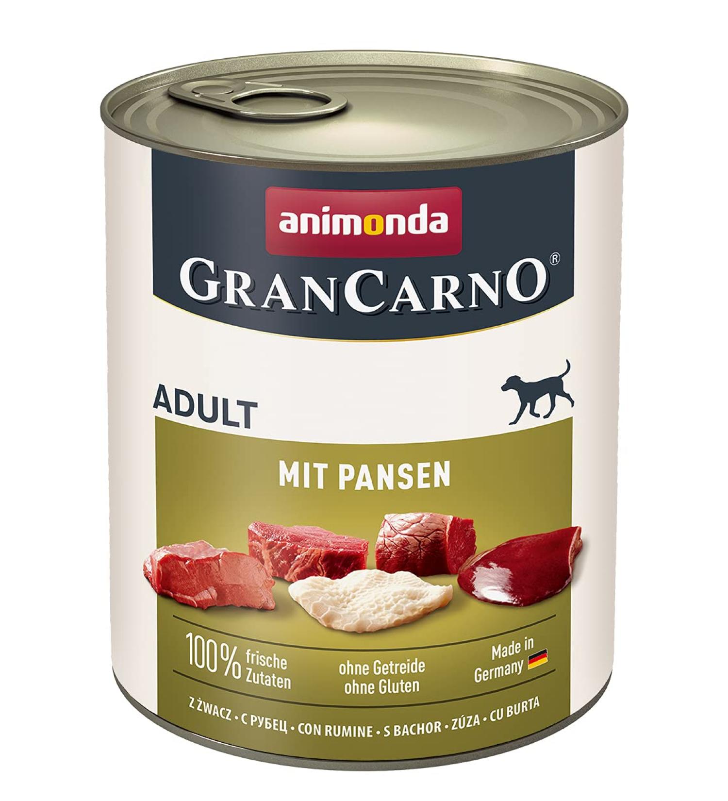 animonda GranCarno Adult wet dog food wet food for adult dogs with tripe 6 x 800g