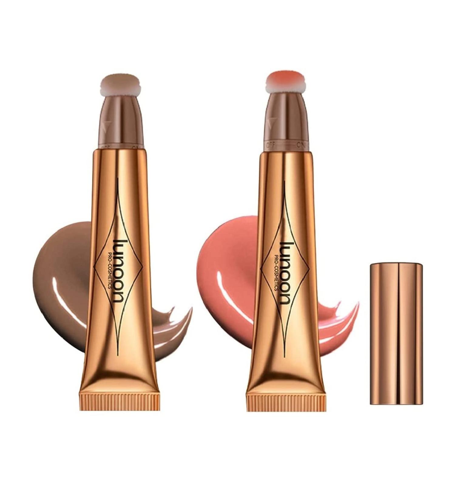Matte Finish Liquid Contour Stick - Waterproof Dual Color Body and Face Makeup Wand - Buy Online on GoSupps.com