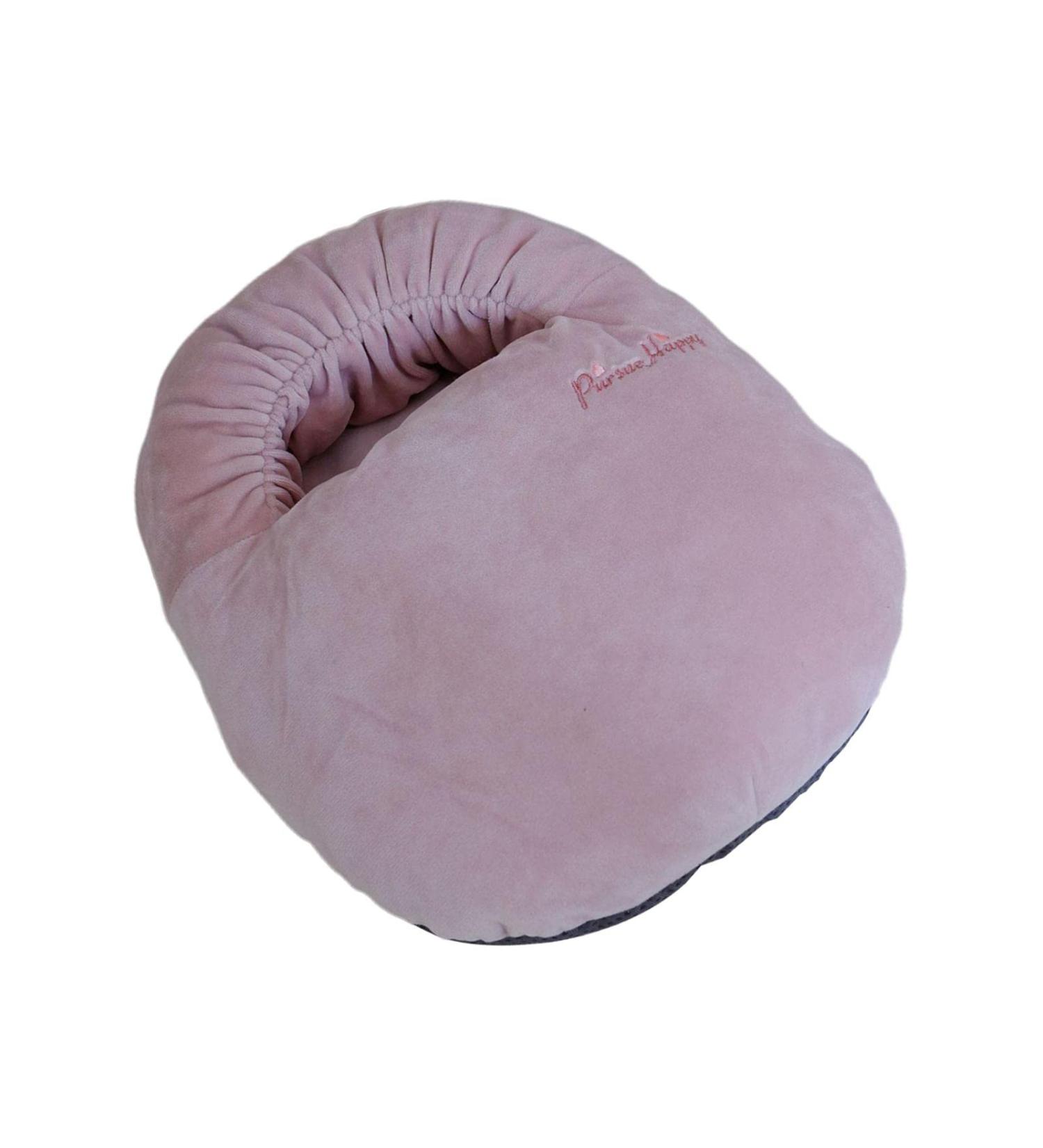 Harayaa Foot Warmer Cover with Zipper - Soft Washable Hot Water Bag Cover for Outdoor Fishing Hiking & Cozy Living Room - Pink - Buy Online on GoSupps.com