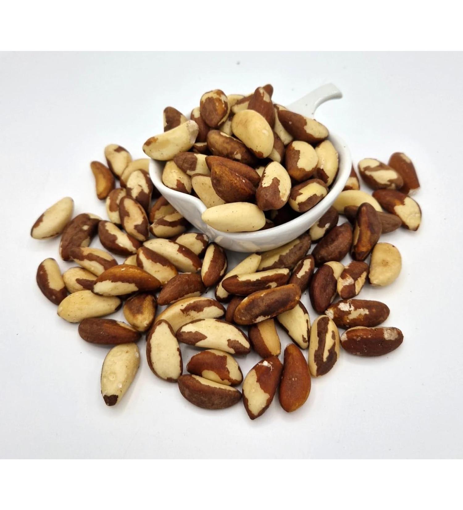 Thames Organic 250g Brazil Nuts - Certified Organic, Non-GMO, Vegan | Resealable Bag, No Additives or Preservatives - Buy Online on GoSupps.com