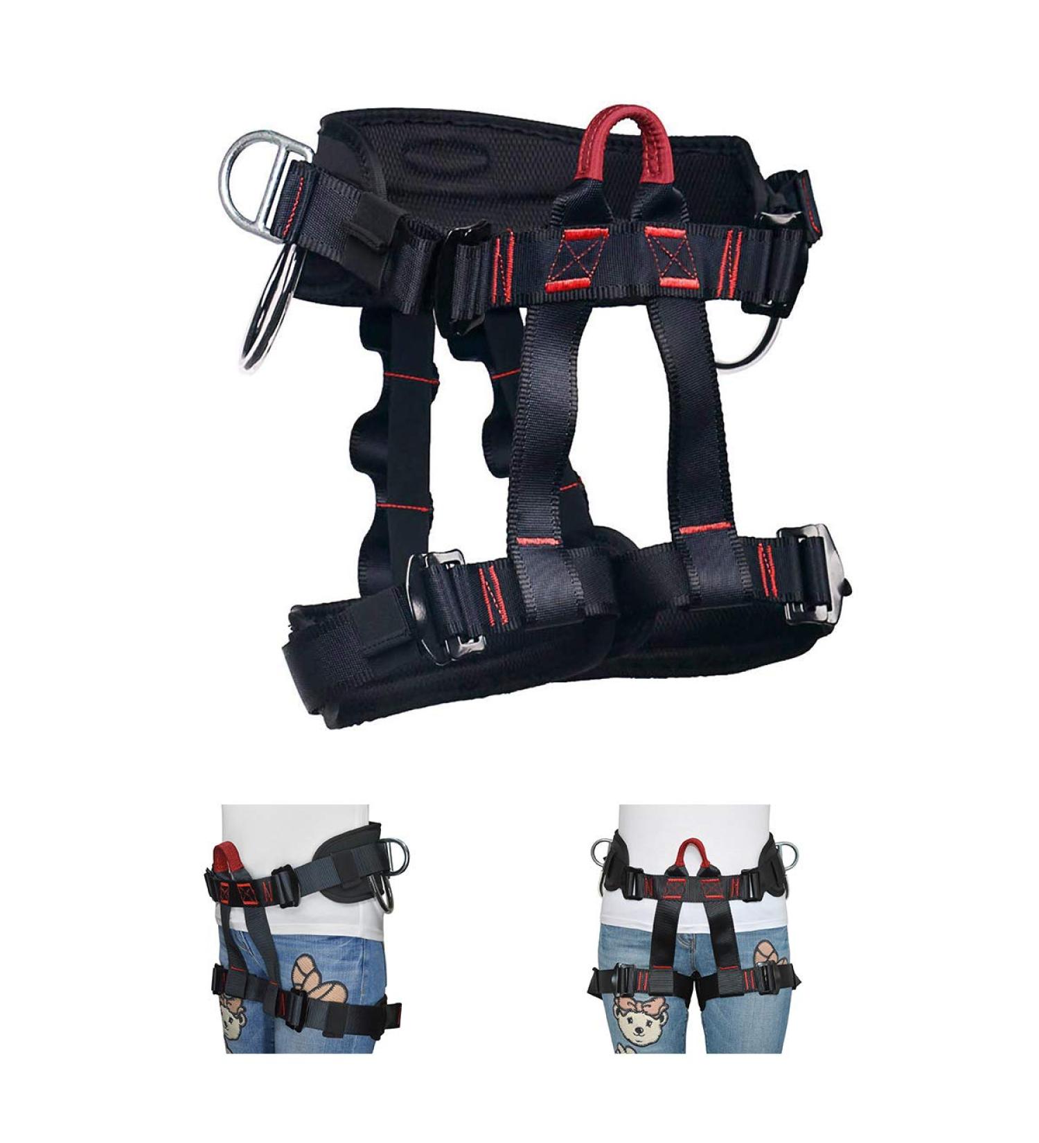 Large Size HeeJo Climbing Safety Seat Belt for Outdoor Tree Climbing - Ideal for Outward Bound and Training - Durable Climbing Gear - Buy Online on GoSupps.com