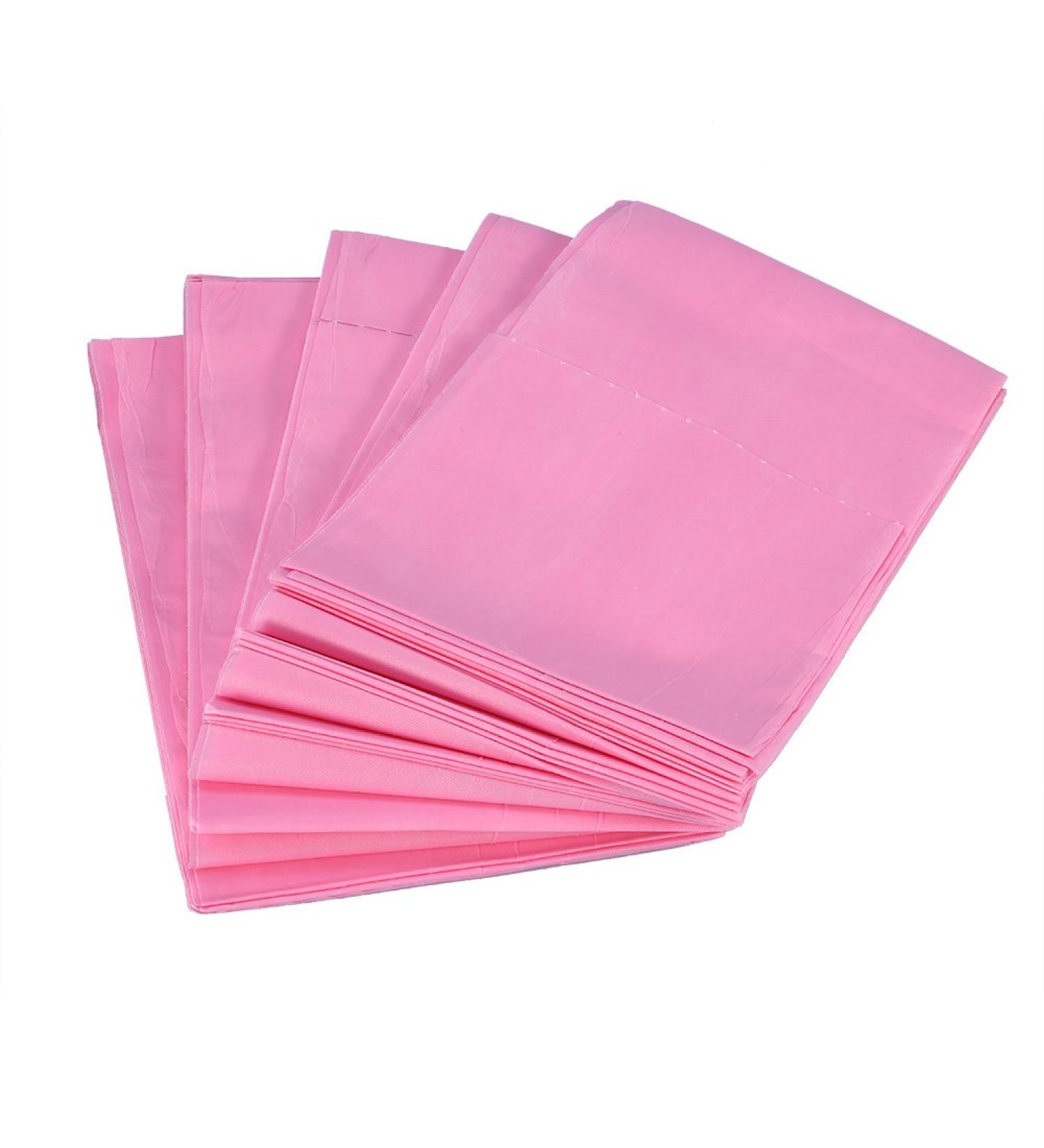 Verdant Touch massage bed sheet cover one-way bed sheet 175 x 75 cm fleece waterproof massage beauty cover pink 10 pieces