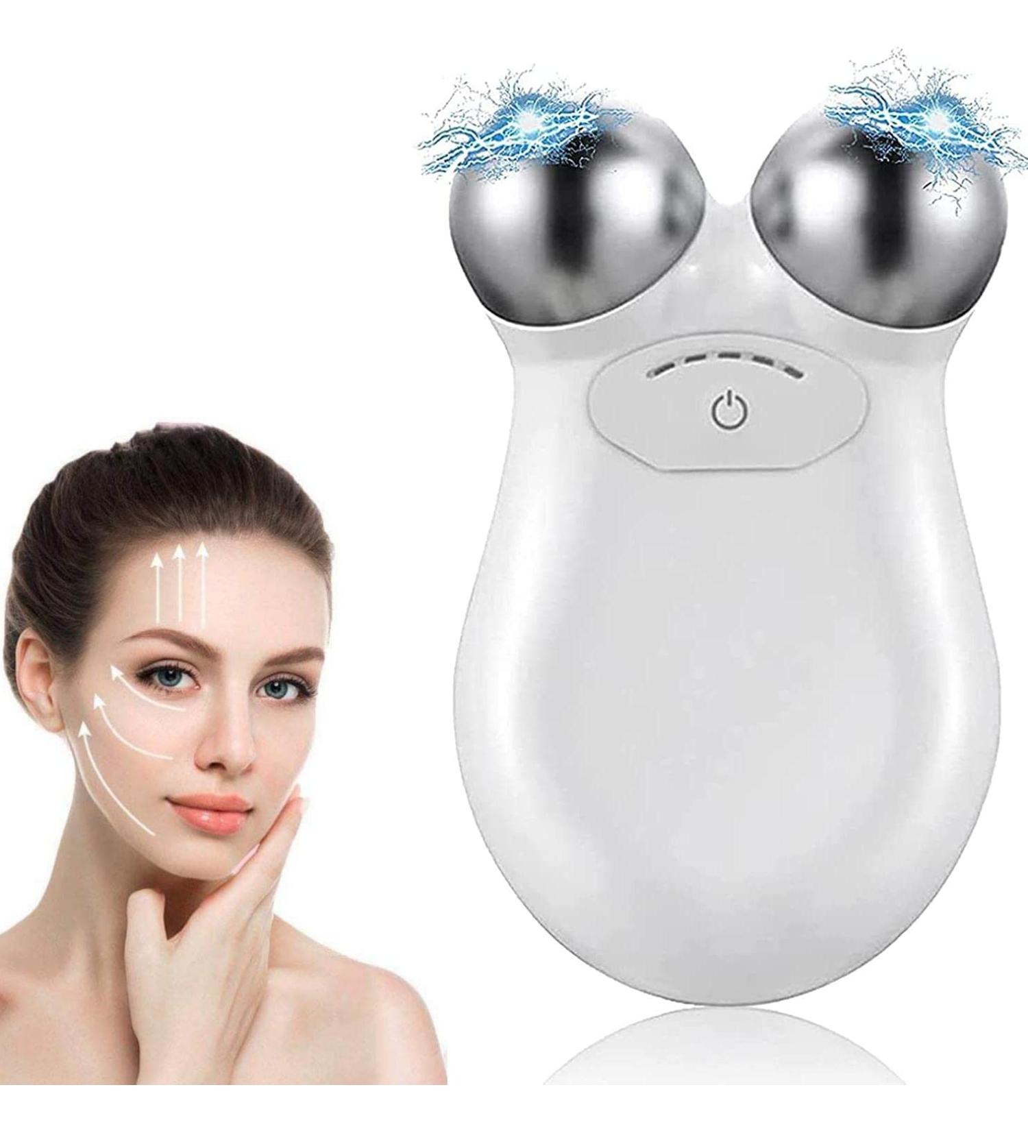 2023 Microcurrent Face Roller: Lift & Tighten Facial Skin, USB Rechargeable & Portable - Buy Online on GoSupps.com
