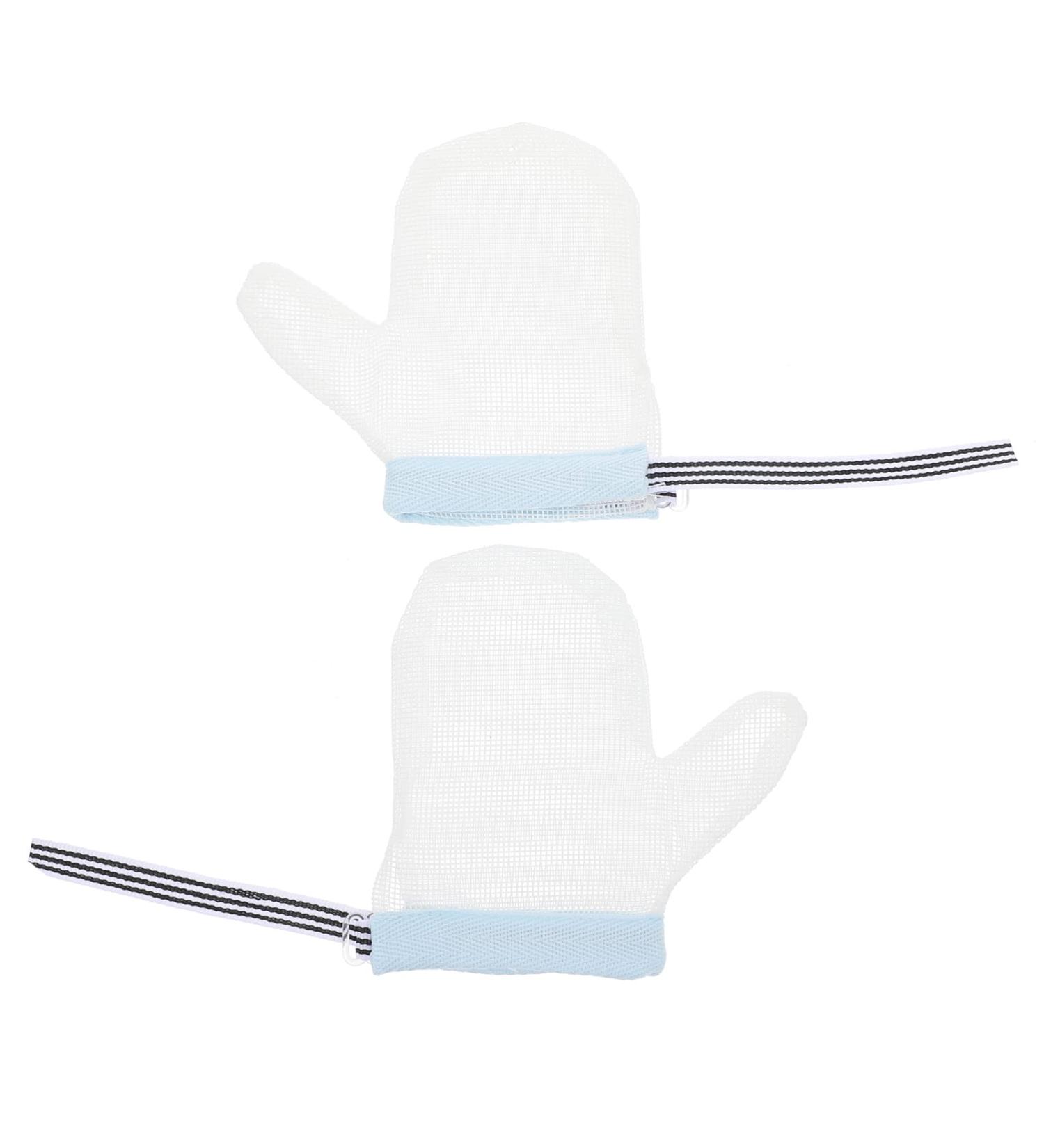 Ciieeo Baby Essentials 1 Pair of Anti-scratch Infant Gloves, Stop Thumb Sucking Kit for Babies - Buy Online on GoSupps.com