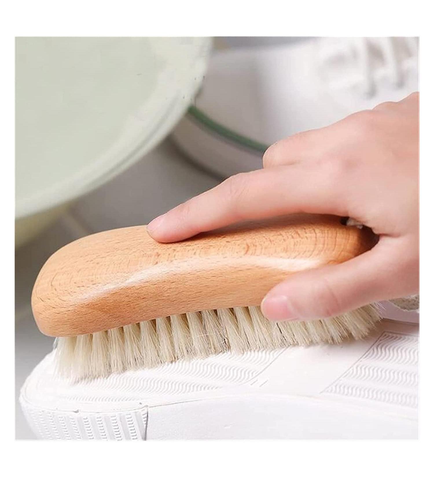Home Shoes Brushes Soft Bristled Shoe Polish Brush is Suitable for Shoes Boots and Other Leather Care Shoe Brush Bathroom Tool Brush Onecolor - Buy Online on GoSupps.com