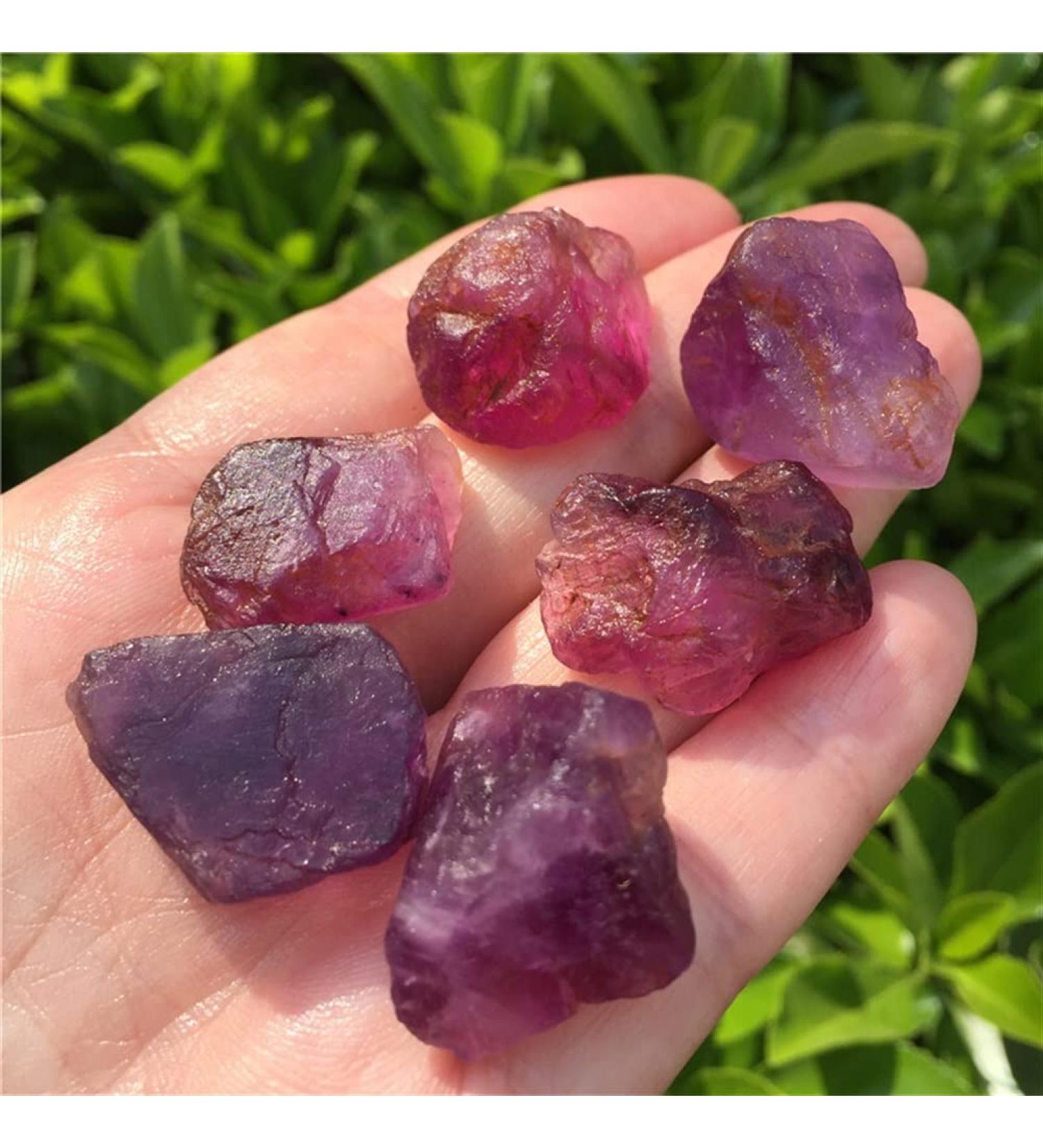 Natural Crystal Rough Natural Crystals and Stones 6 Pieces/Lot of Natural Fluorite Crystal Rock Stone Gemstone Raw Specimen Quartz Crystal Aquarium Decoration for Decoration - Buy Online on GoSupps.com