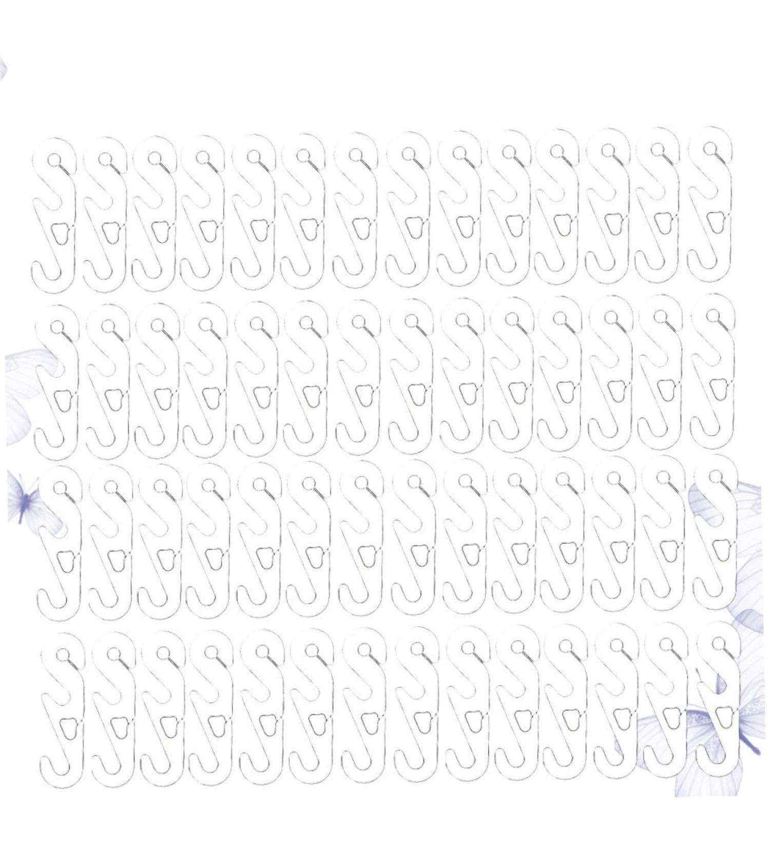 Clispeed 150 Pieces Rope Buckles for Face Cover - Non-Slip White Hook & Headband Straps (5.3 1.5cm) - Ideal for Secure Facial Covering - Buy Online on GoSupps.com