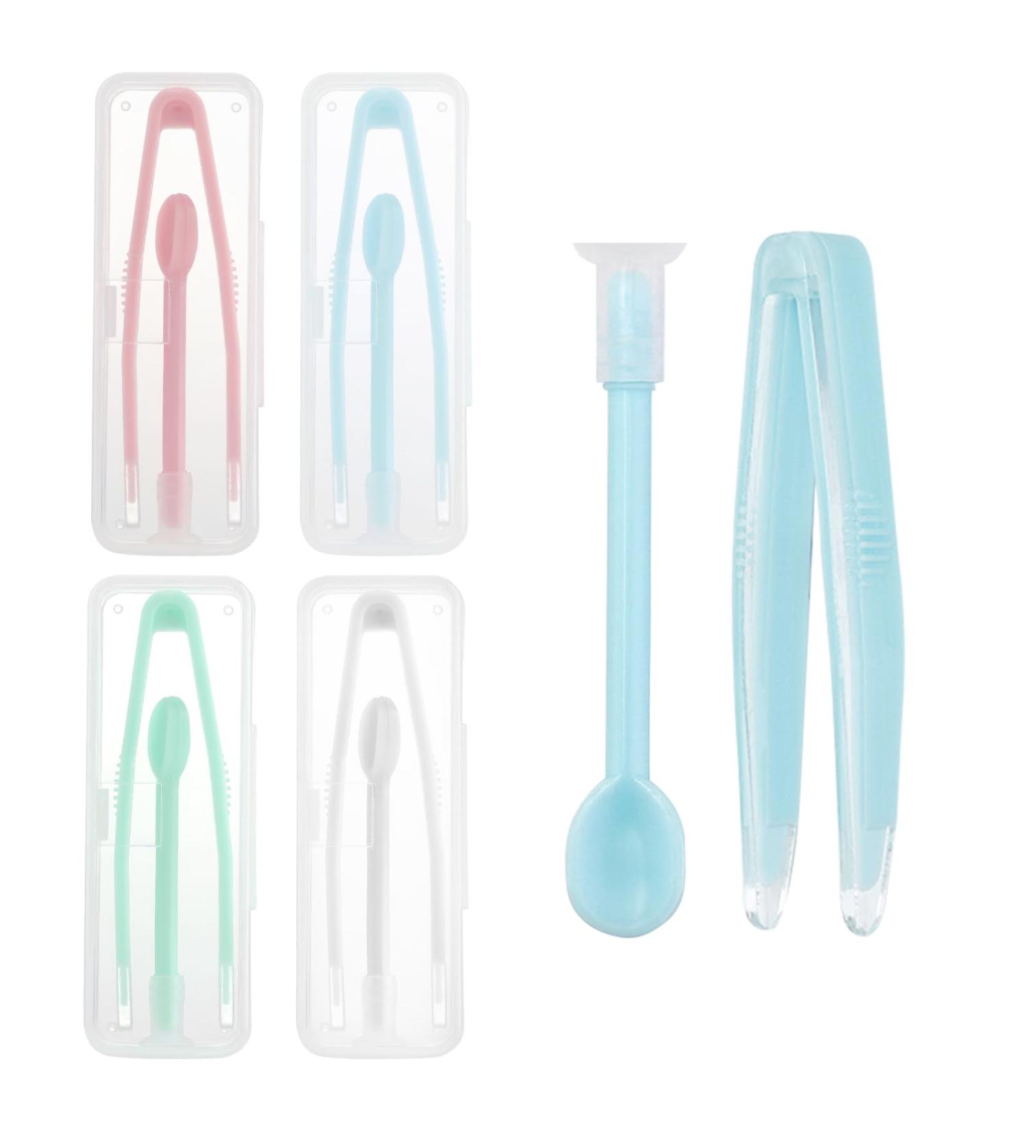 Ownfeel 4 Pack Contact Lens Remover and Inserter Tool for Soft Lenses Contact Lens Applicator with Tweezers Storage Case Contact Lens Handling Kit Suction Stick Handler with Soft Tip for Travelling - Buy Online on GoSupps.com