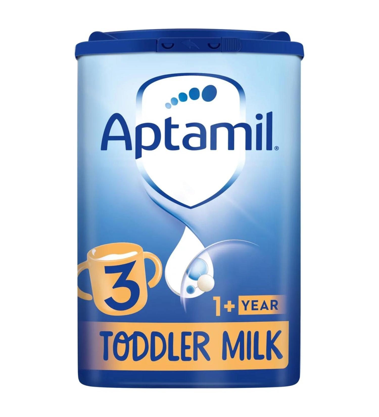 NUTRICIA LTD Aptamil 3 Toddler Baby Milk Powder Formula 12 years 800g - Buy Online on GoSupps.com