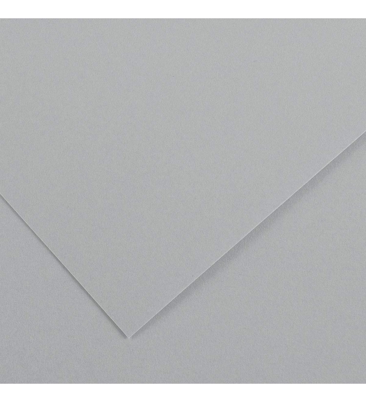 Canson Colorline Art Paper - 19 x 25  150 gsm  Pebble Gray