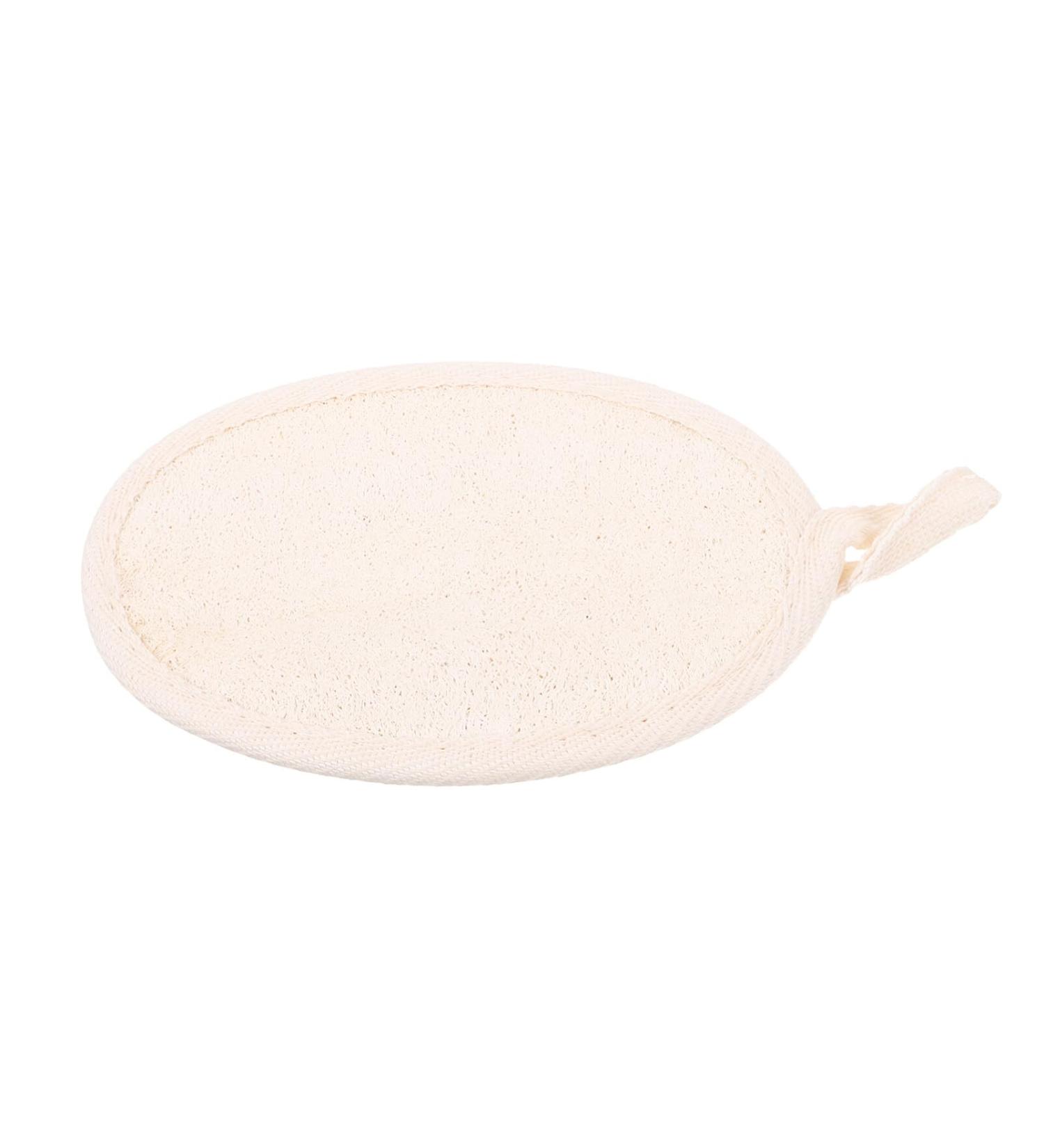 Buy Healeved Natural Loofah Sponge - Exfoliating Body Scrubber for Spa & Shower | Best Bath Sponge Pad - Buy Online on GoSupps.com