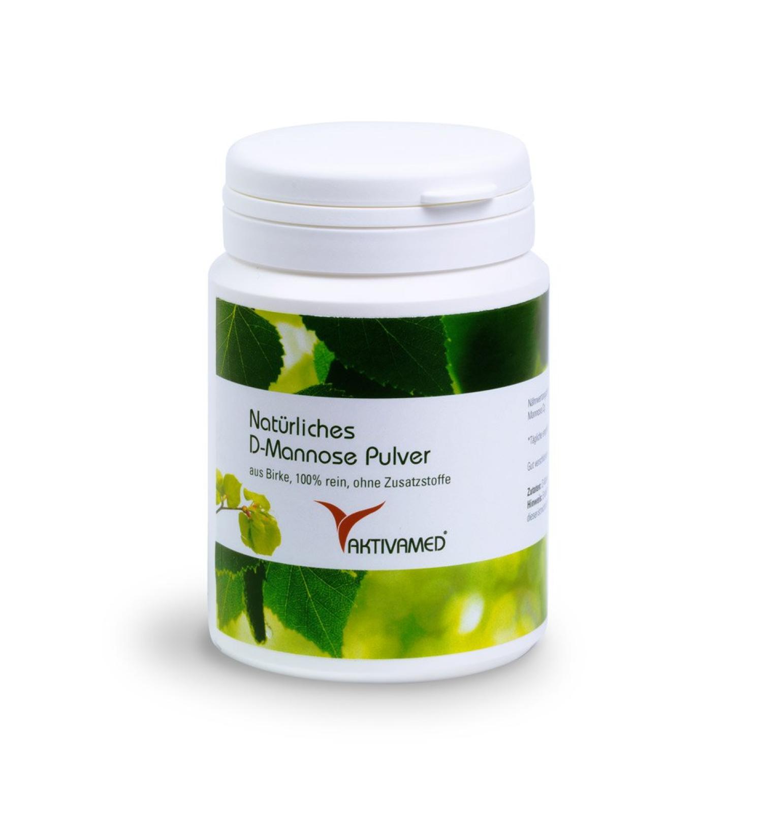 D-Mannose from Birch Vegan - Natural Urinary Tract Infection Support - 100g Premium Powder - Made in Germany - Pure & Corn-Free - Buy Online on GoSupps.com