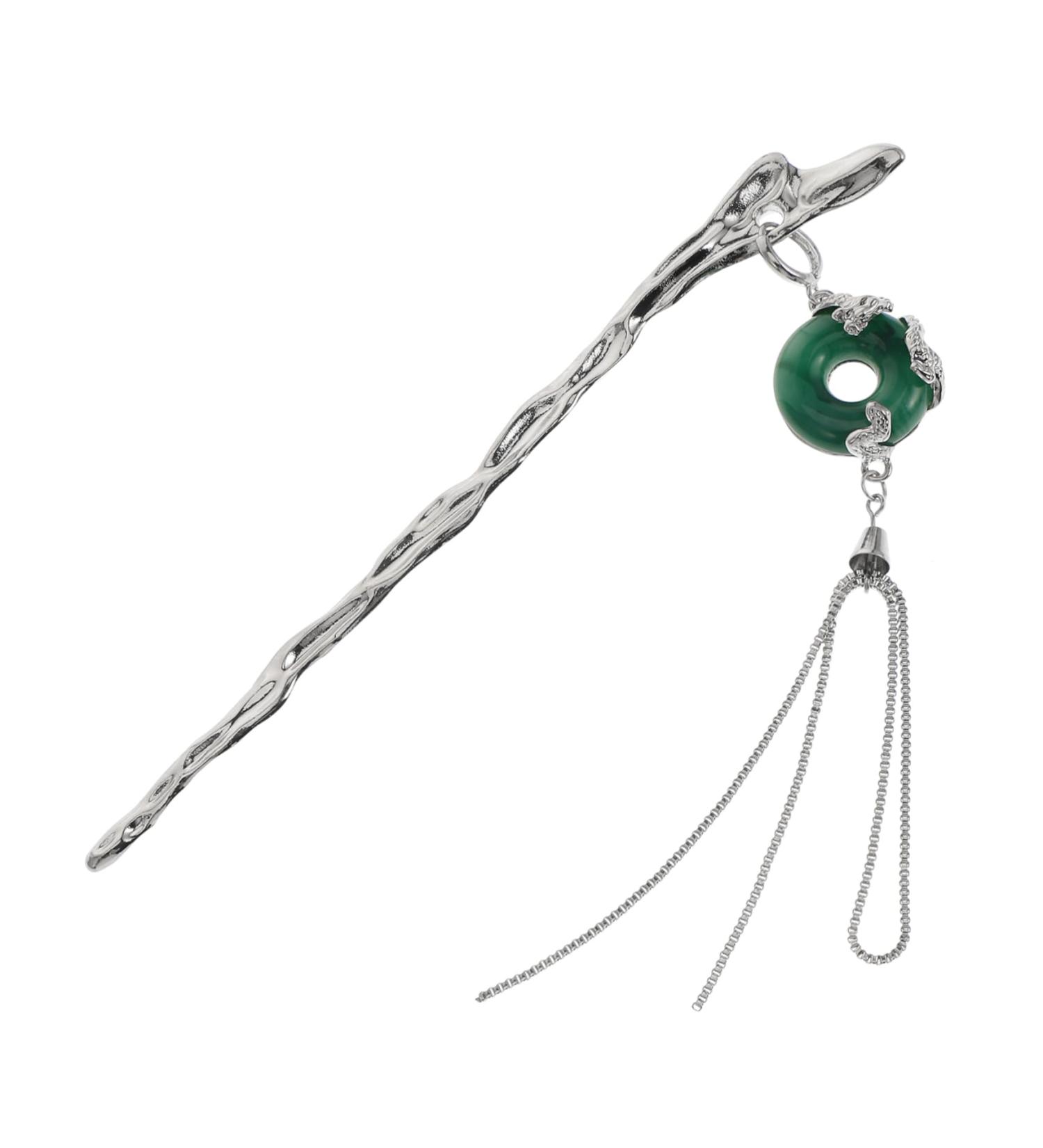 LALAFINA Hairpin Chinese Flower Hair Chopsticks Rhinestone Barrettes for Women Bridal Hair Clip Japanese Hair Pin Hair Bun Stick Chopstick Rhinestones Hair Stick Miss Acrylic - Buy Online on GoSupps.com