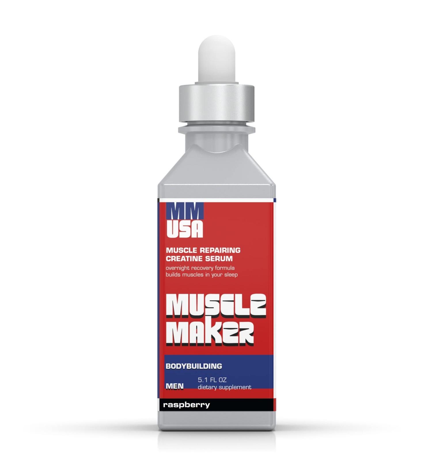 Muscle Maker Post Workout Serum - Boost Men's Health with Antioxidants Vitamin C Zinc & Creatine | 5.1 Fl Oz - Buy Online on GoSupps.com
