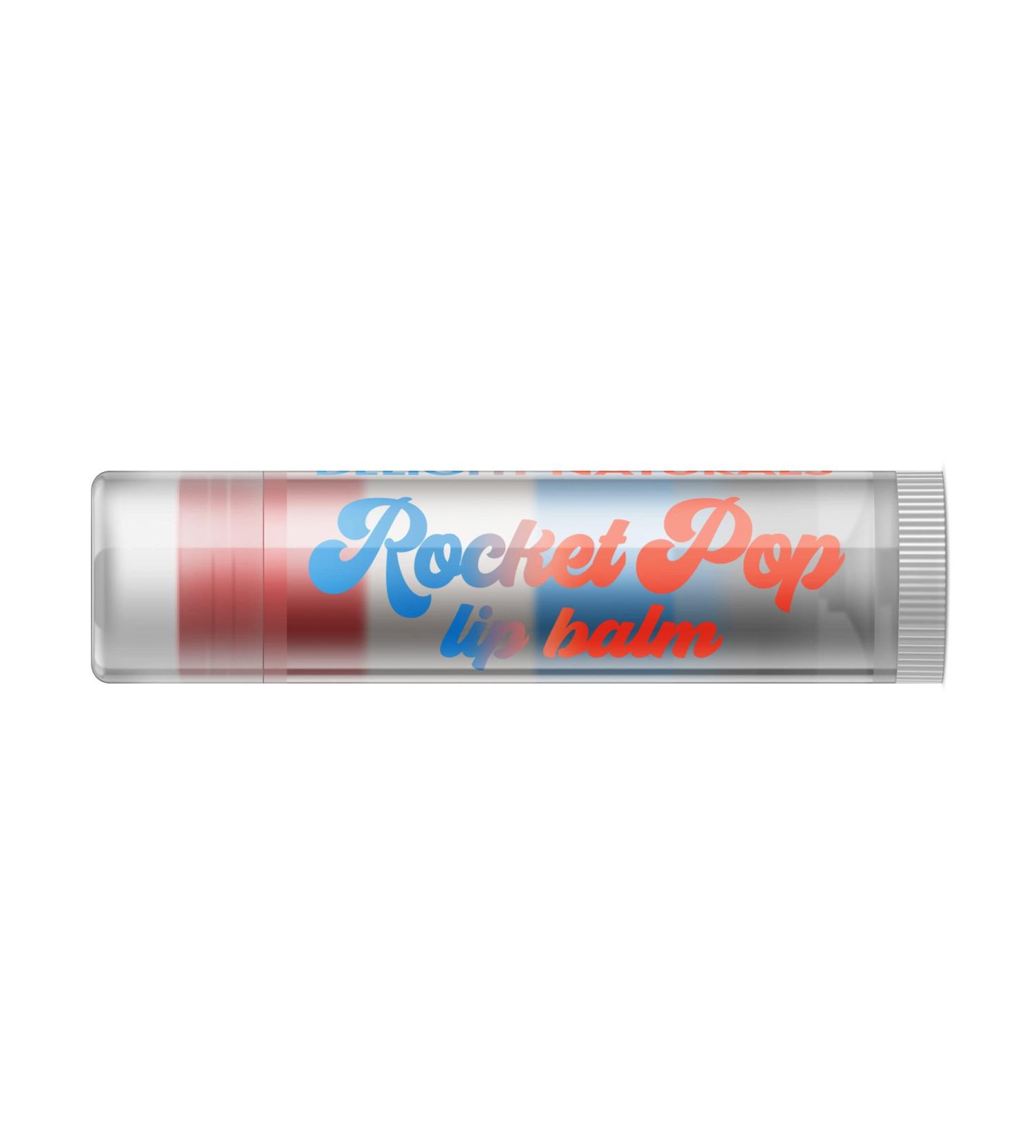 JUMBO Layered Lip Balm - Rocket Pop | Moisturizing & Flavorful | Buy Internationally Now - Buy Online on GoSupps.com