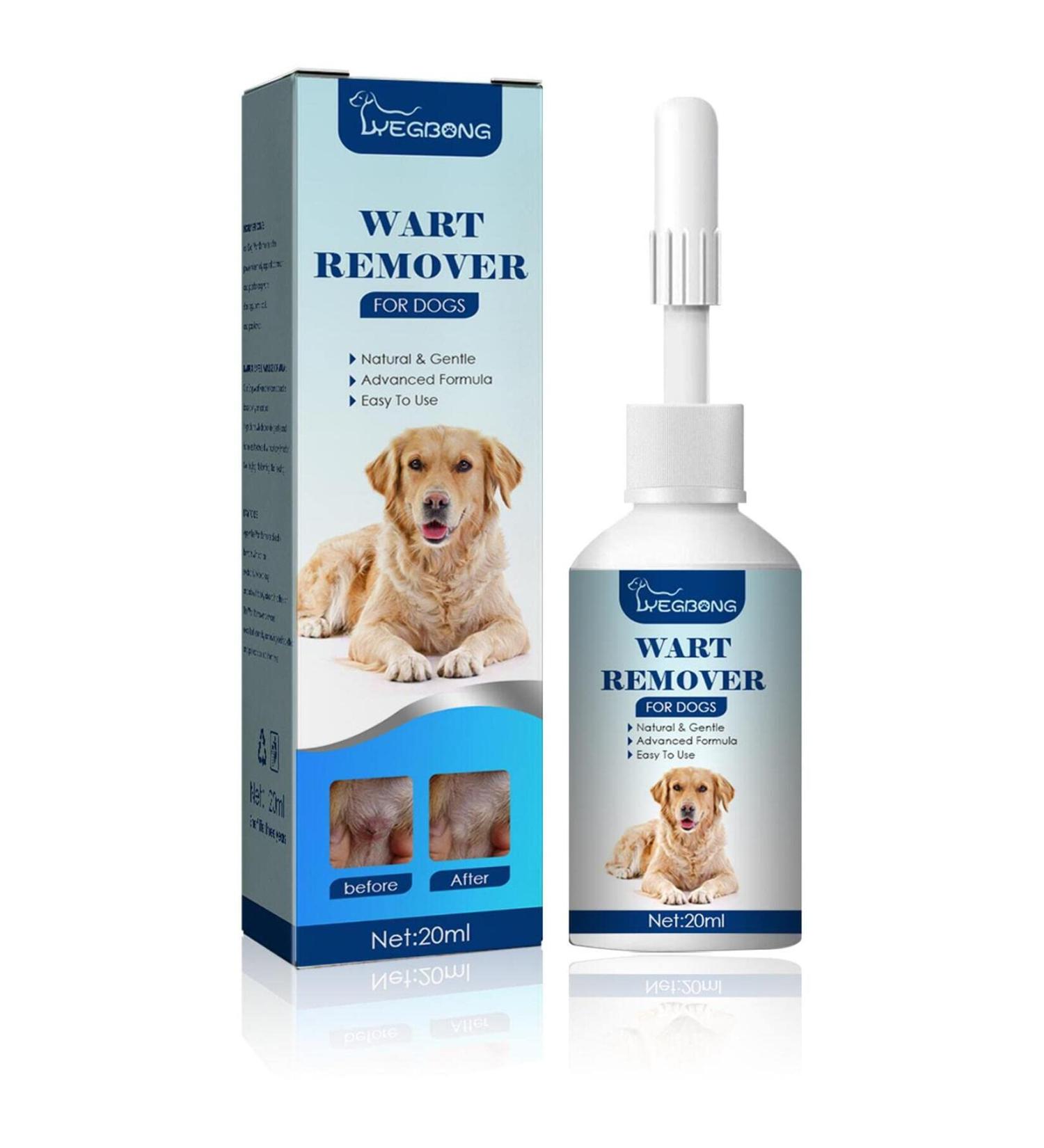 HWQXJY Wart Remover for Dogs | Natural Dog Wart Treatment | Fast & Effective Skin Brand Removal - Buy Online on GoSupps.com