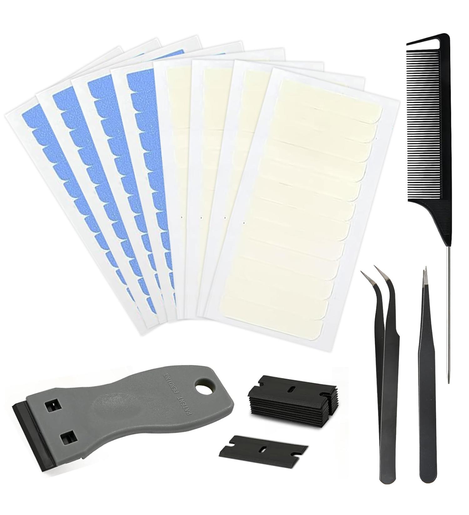 96-Piece Tape Extensions | Premium Glue & Adhesive Tape for Hair Extensions - Buy Online on GoSupps.com