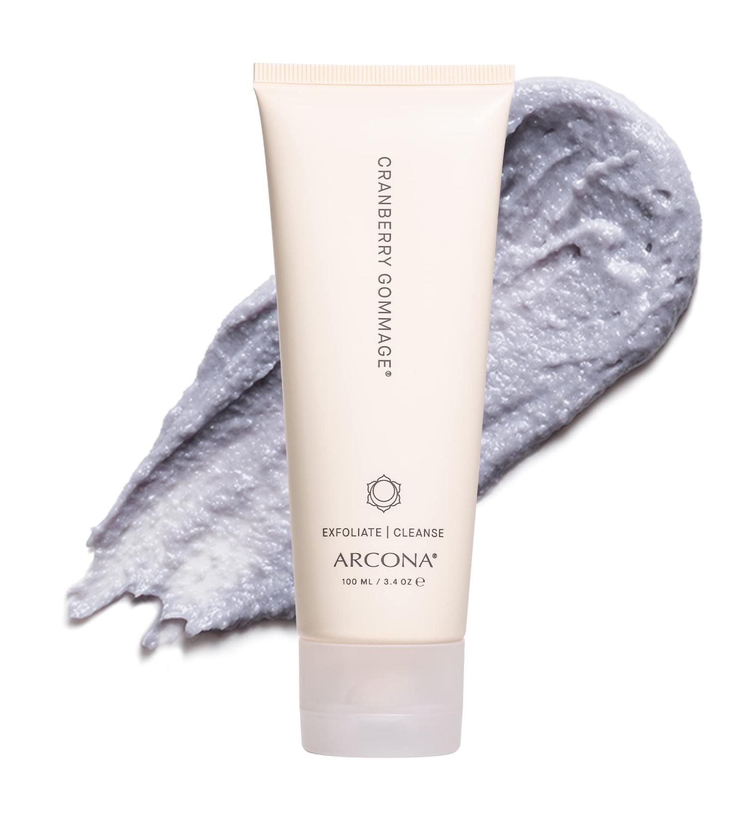 Arcona Cranberry Gommage Exfoliating Face Scrub - Deep Cleansing & Pore Refining - Facial Scrub for Women - 3.4 oz. Made in USA - Buy Online on GoSupps.com