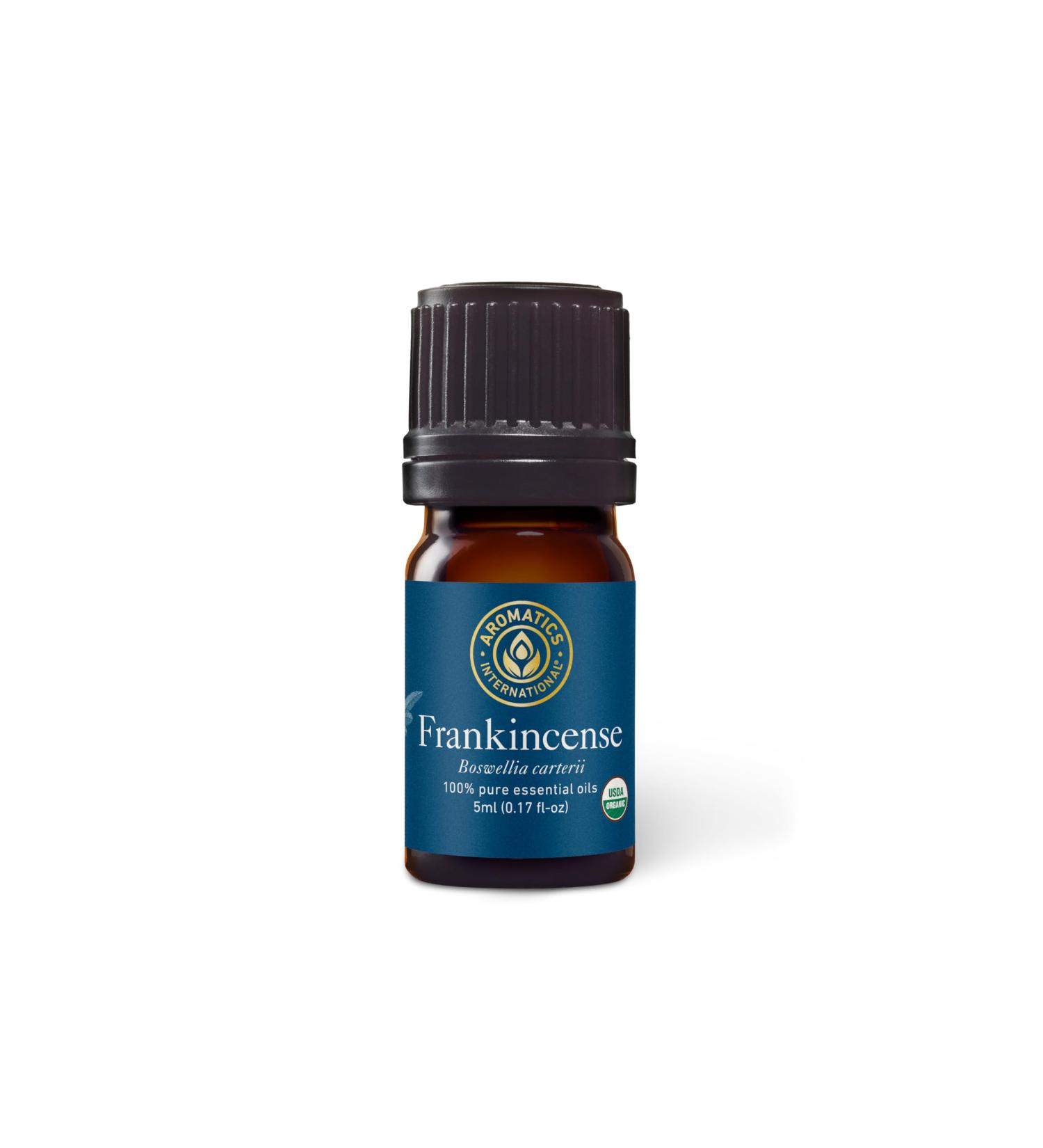 Aromatics International Frankincense Essential Oil 5ml |100% Pure Boswellia Carterii Organic Aromatherapy Oil for Diffuser Meditation Relaxation & Skincare Frankincense 0.17 Fl Oz (Pack of 1) - Buy Online on GoSupps.com