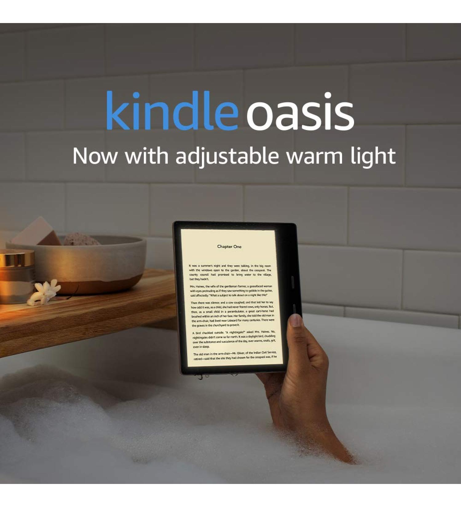 Vodafone Kindle Oasis International Version - 32GB Graphite - Adjustable Warm Light - Free 4G LTE & Wi-Fi - Buy Online on GoSupps.com