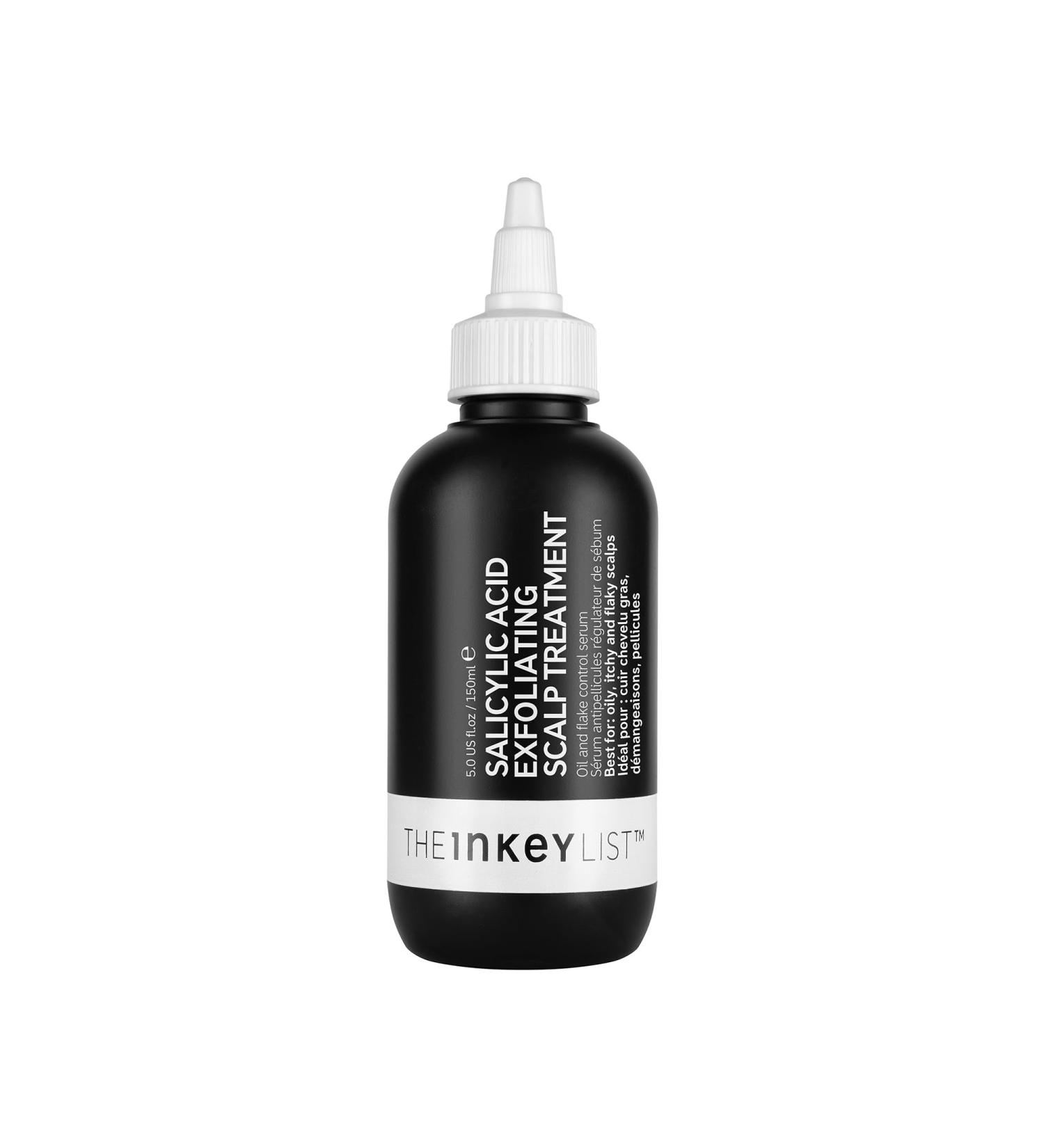 The INKEY List 2% Salicylic Acid Scalp Treatment - 150ml - Controls Oiliness, Reduces Flakes & Itchiness - Buy Online on GoSupps.com