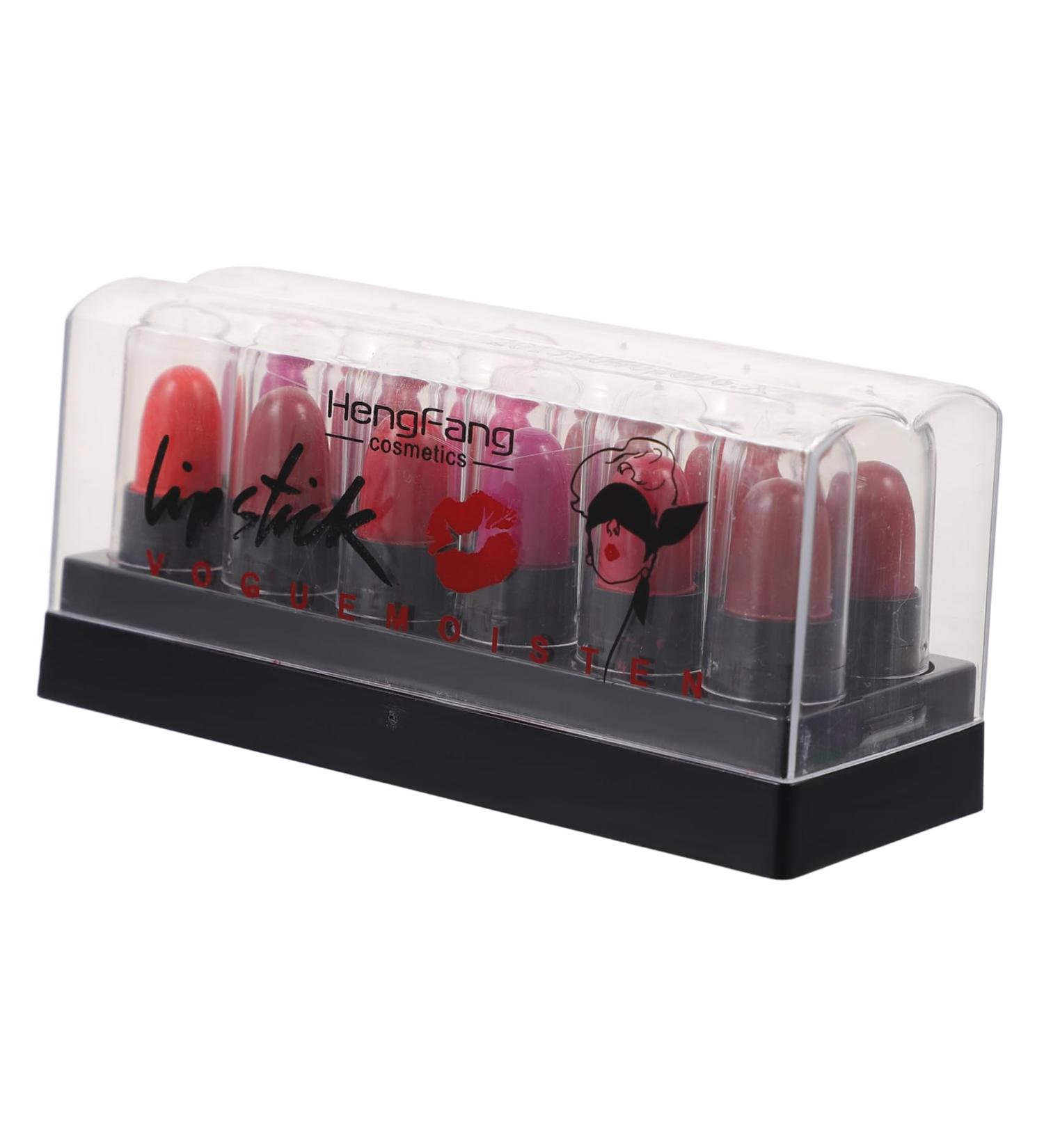 DOITOOL Makeup Pen 12pcs Eye Shadow Stick Suit Eyeshadow Crayons Makeup Pencil Waterproof Lipstick Cosmetic Major - Buy Online on GoSupps.com