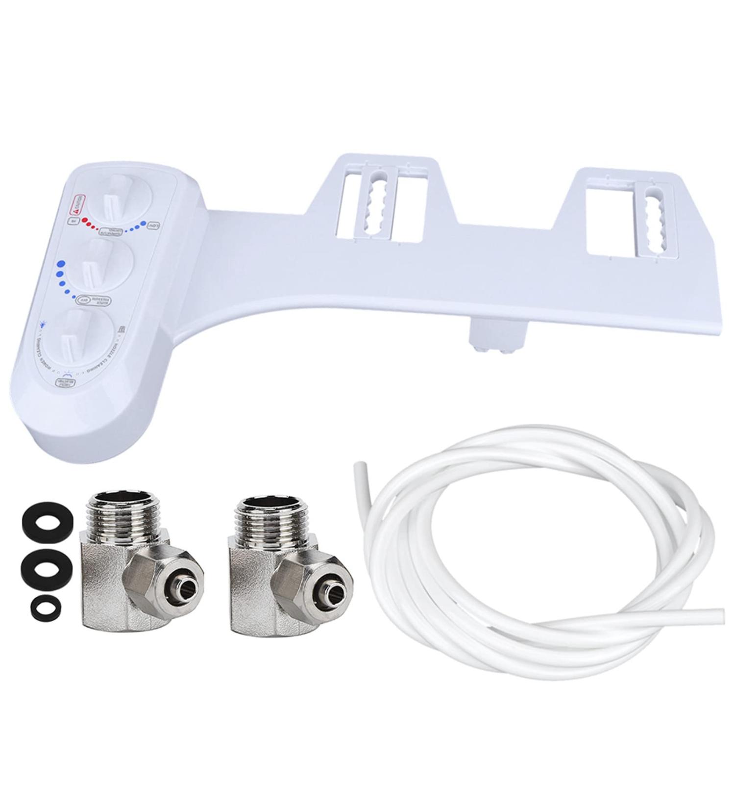 Intelligent Non-Electric Cold Hot Water Bidet Spray Set | Double Nozzle Bathroom Accessories for Asia Australia & UK | Shop Now! - Buy Online on GoSupps.com