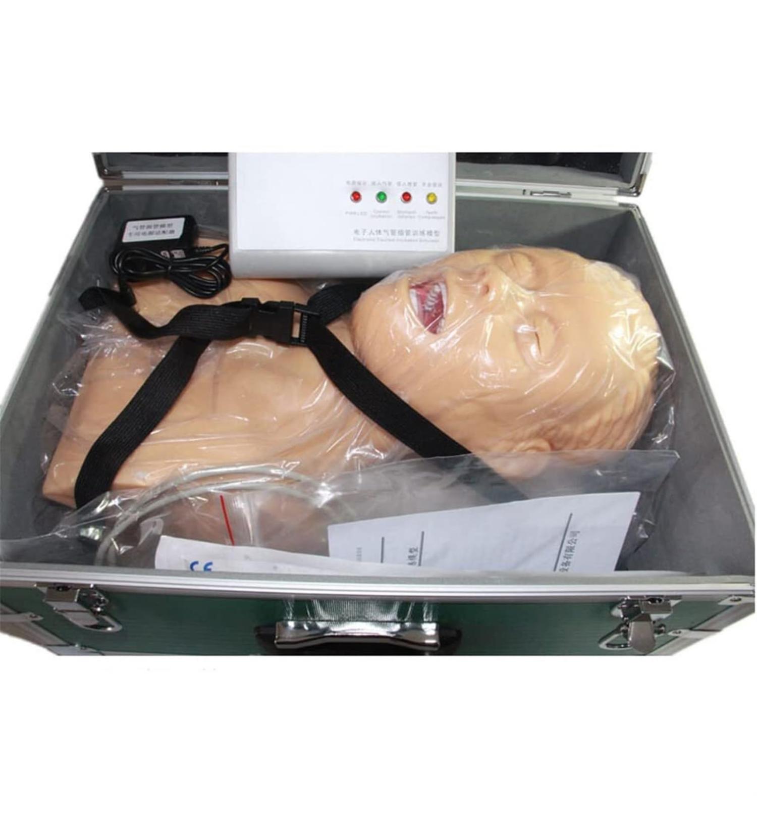 Oral Nasal Intubation Trainer | PVC Electronic Silicone Simulator for Adult Airway Management - Buy Online on GoSupps.com