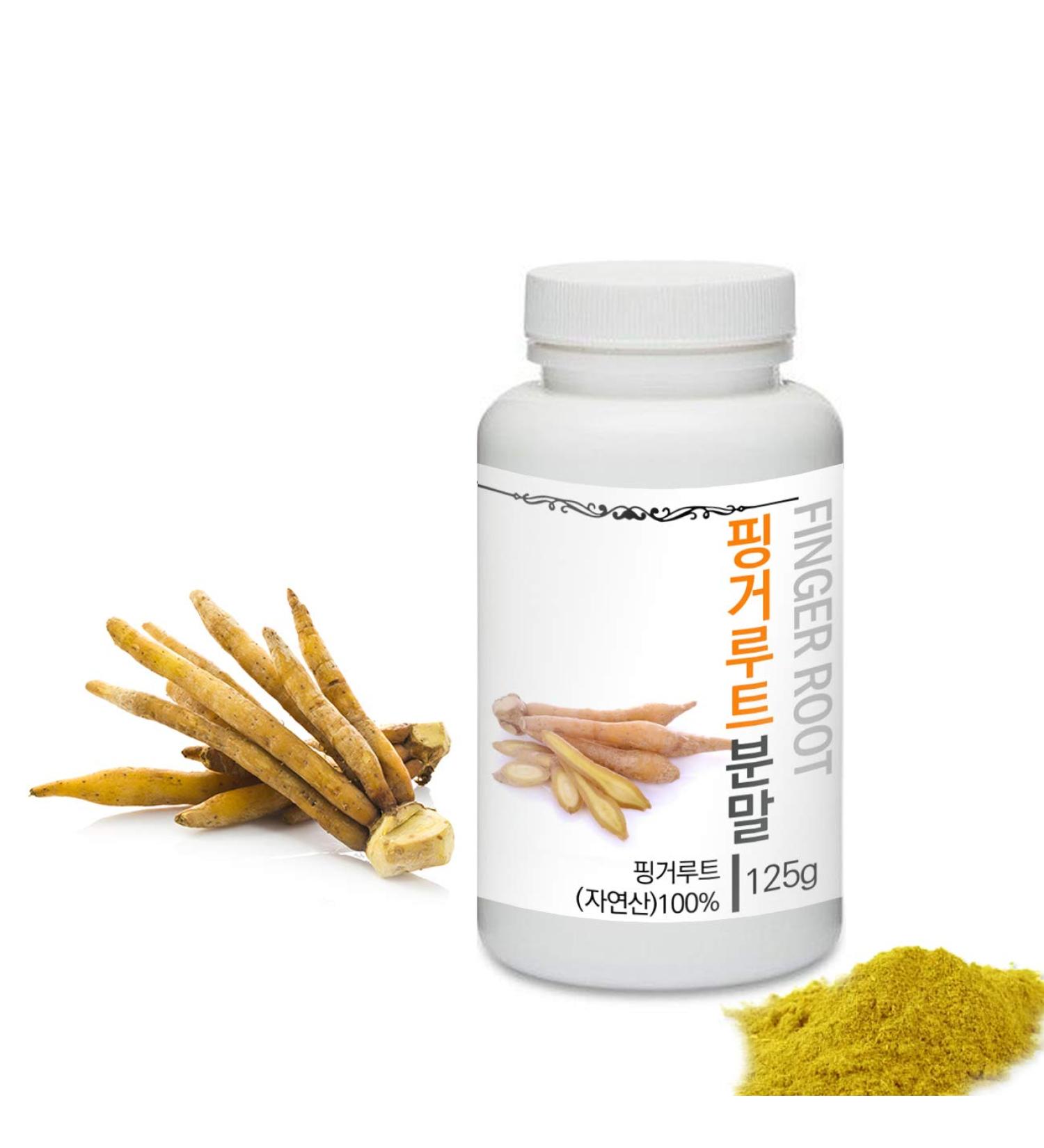 Medicinal Herbal Powder Prince Natural Fingerroot Powder/ 4.4oz / 125g (Finger Root/ )