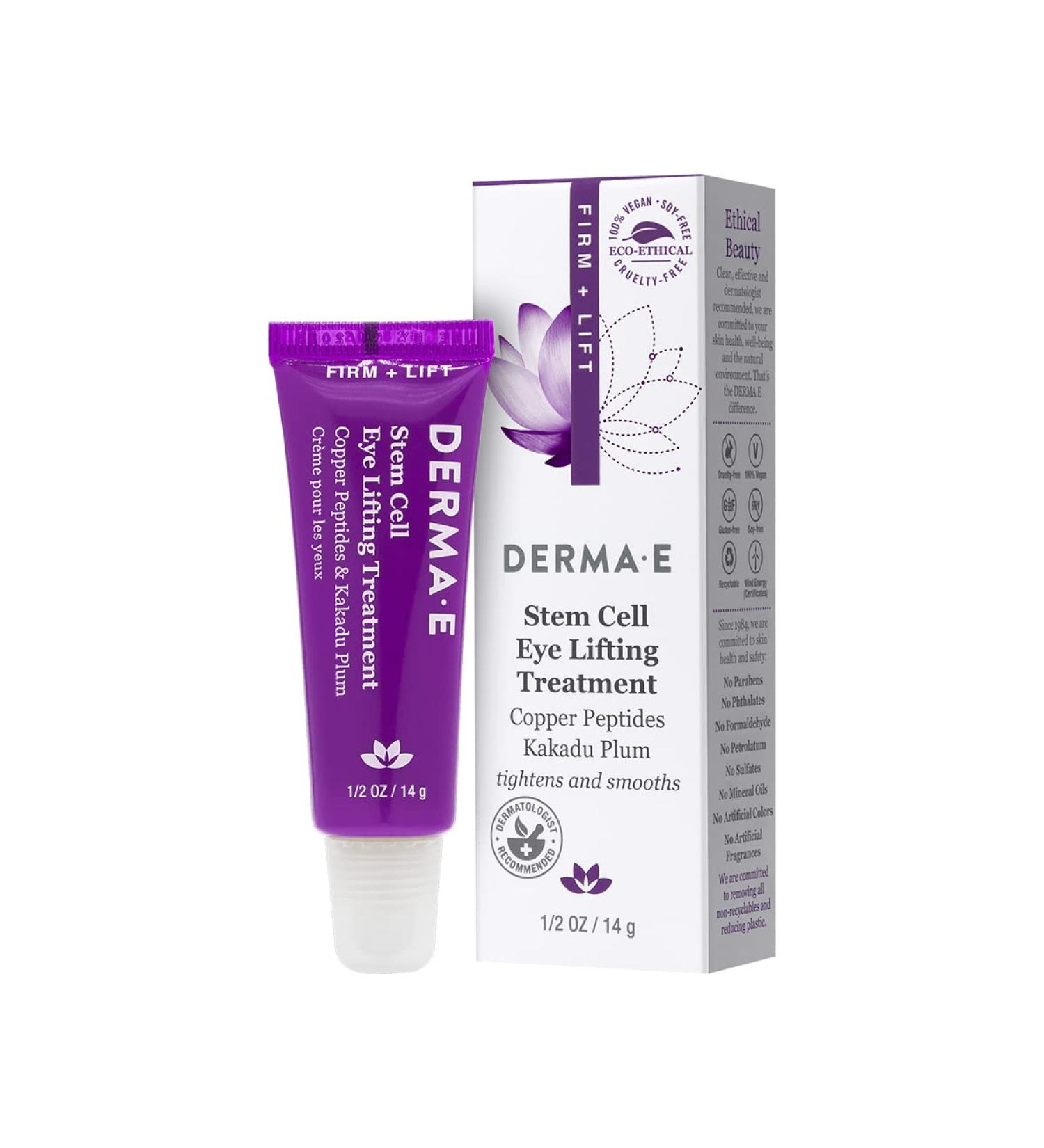 Derma E Firming DMAE Eye Lift 12 oz - Anti-Aging Eye Cream for Youthful Skin - Buy Online on GoSupps.com