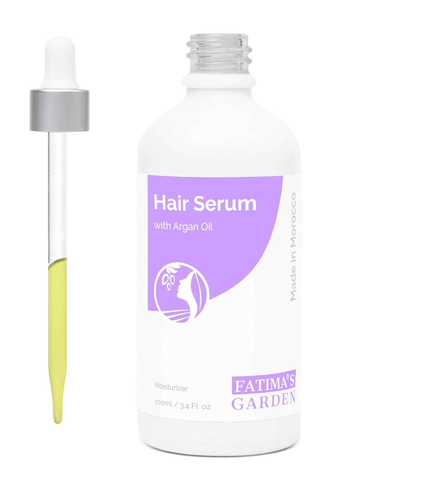 Fatima's Garden Hair Serum - Argan & Vitamin E Hair Repair | 100ml | Shop Internationally - Buy Online on GoSupps.com