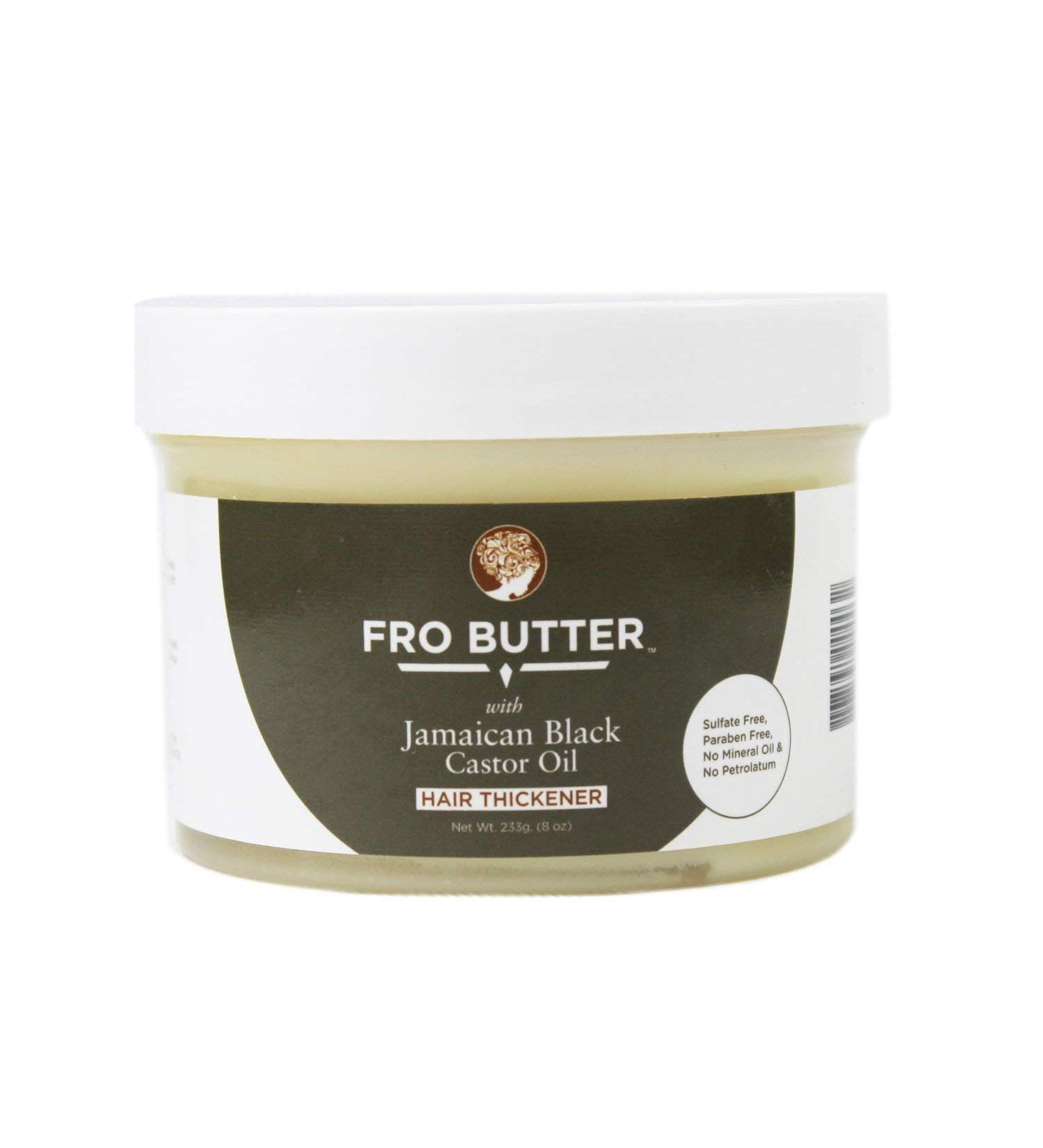 Jamaican Castor Oil Hair Thickener Treatment Nourishing Extracts for Fast Hair Restoration Shedding and Thinning Hair Men and Women Black