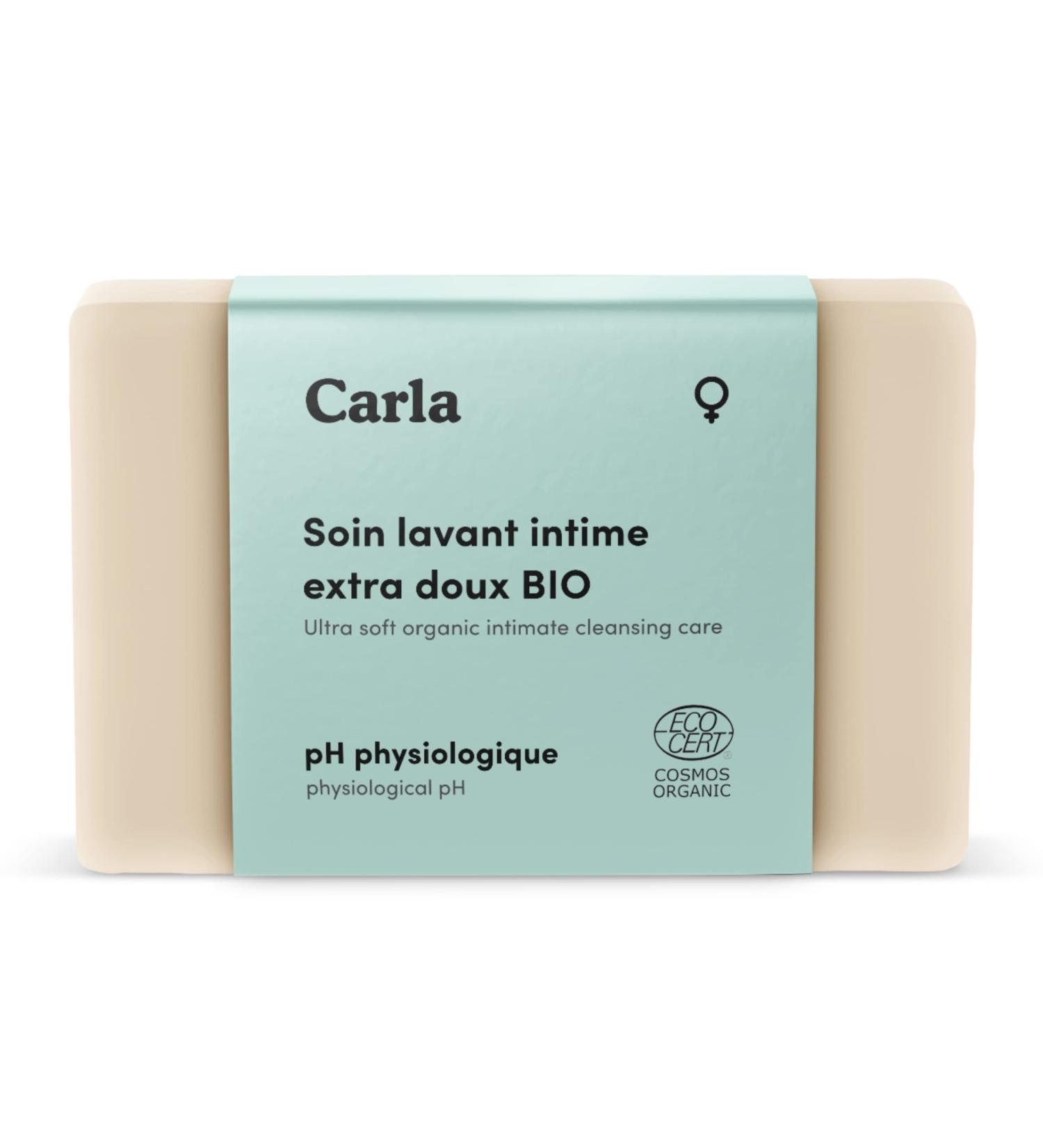Carlo & Carla Fixed Washing Care for Intimate Areas - Bio-Certified Patented 0 Fragrance & Sulfate - 100g - Gentle Cleansing for Females - International Shipping Available - Buy Online on GoSupps.com