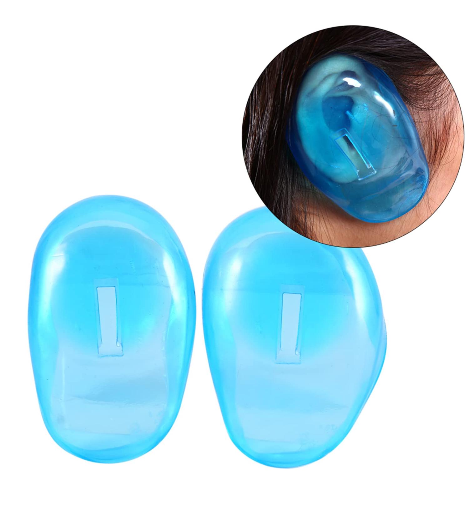 Shop Sonew 2pcs Salon Ear Covers Waterproof Plastic Ear Shields for Shower Hair Dyeing & Bathing | International Shipping Available - Buy Online on GoSupps.com