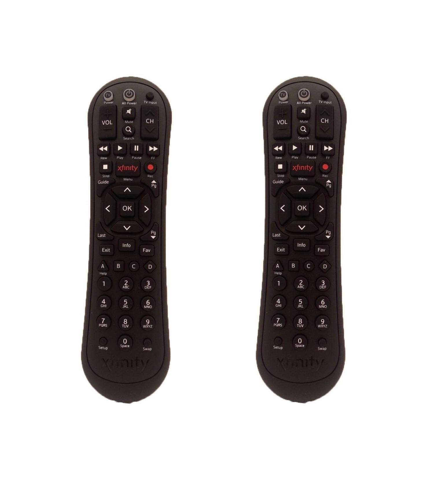 Set of 2pcs - Comcast Xfinity XR2 v3 RNG DTA Remote w/ Batteries