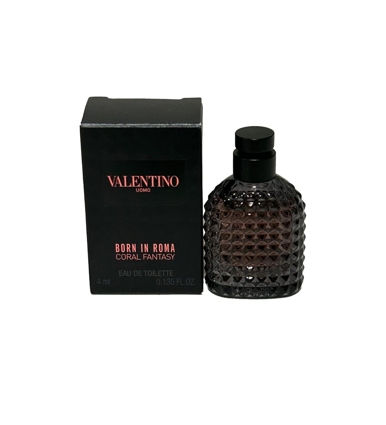 Valentino Uomo Born In Roma Coral Fantasy Eau De Toilette Men Mini 4 ml / 0.135 Fl Oz Coral Fantasy 0.14 Fl Oz (Pack of 1) - Buy Online on GoSupps.com