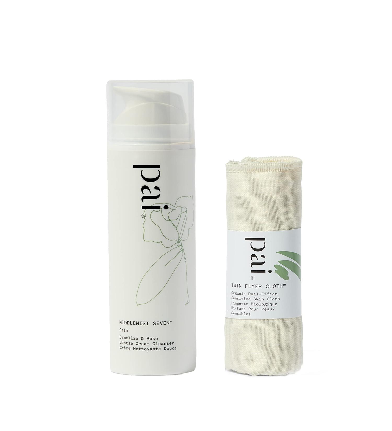 Pai Skincare Middlemist Seven Organic Camellia Rose Cream Cleanser | Vegan Sensitive Skincare (5 oz) - 150mL - Buy Online on GoSupps.com
