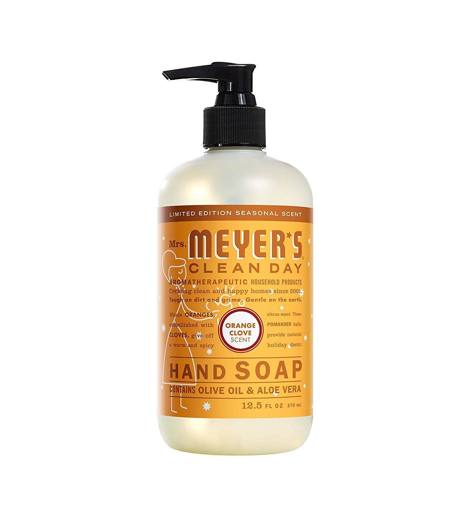 Mrs. Meyer's Clean Day Orange Clove Liquid Cleaner - 12.5 oz (Pack of 6) - Buy Online on GoSupps.com