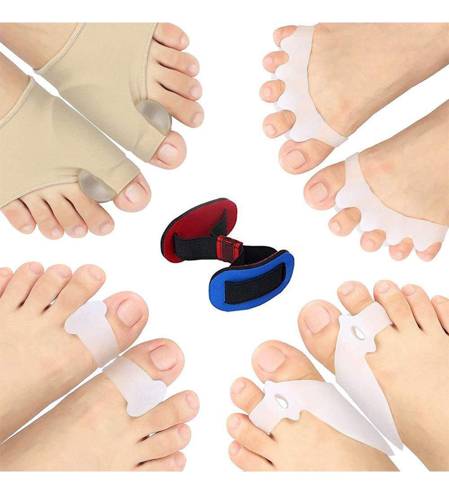 Bunion Corrector Kit for Toe Alignment & Pain Relief - 9 Pack - Buy Online on GoSupps.com