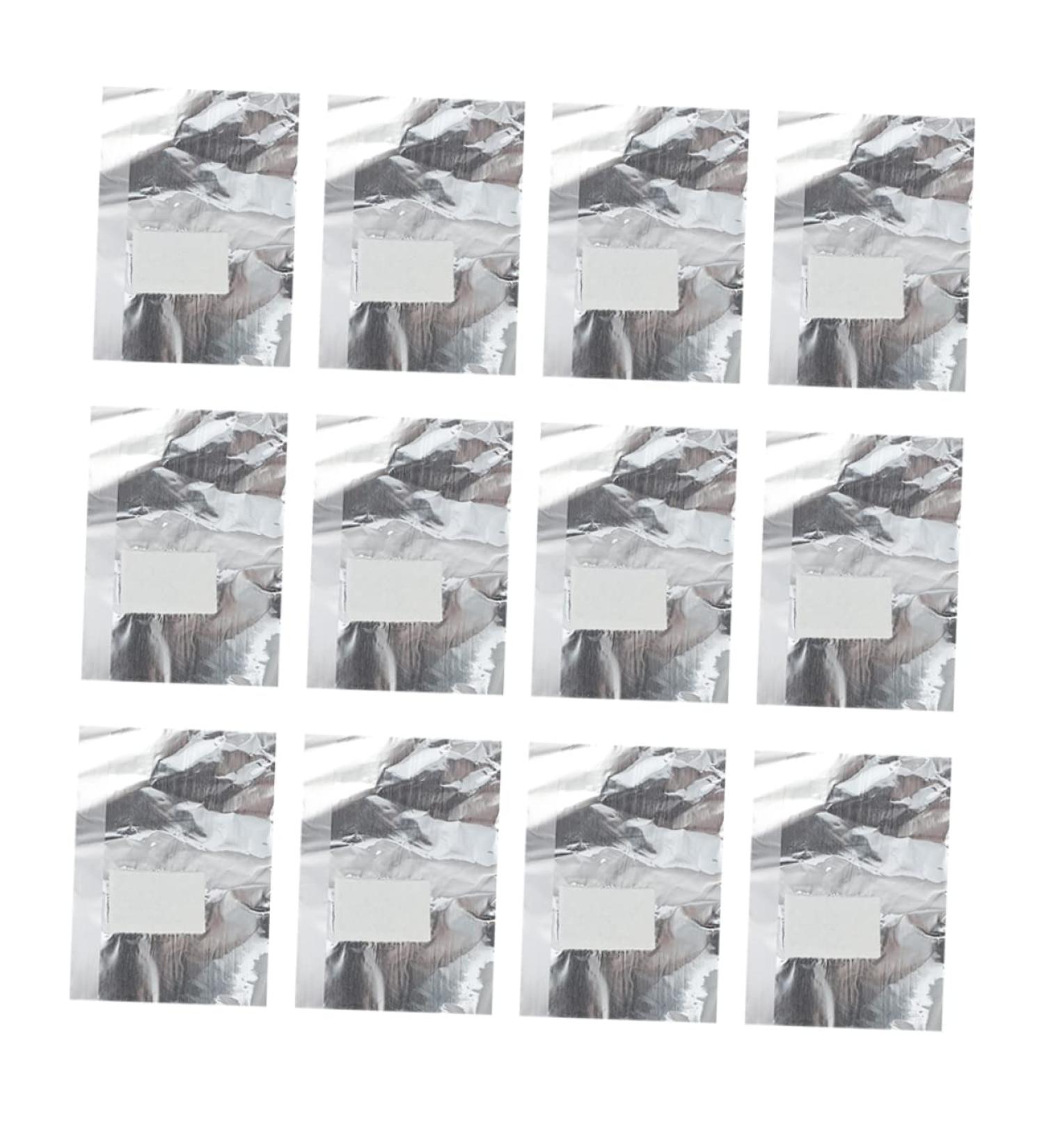  FRCOLOR FRCOLOR 300 Sheets Nail Polish Remover Wraps with Cotton Nail Film Nail Clips Aluminium Mineral Film - Buy Online on GoSupps.com