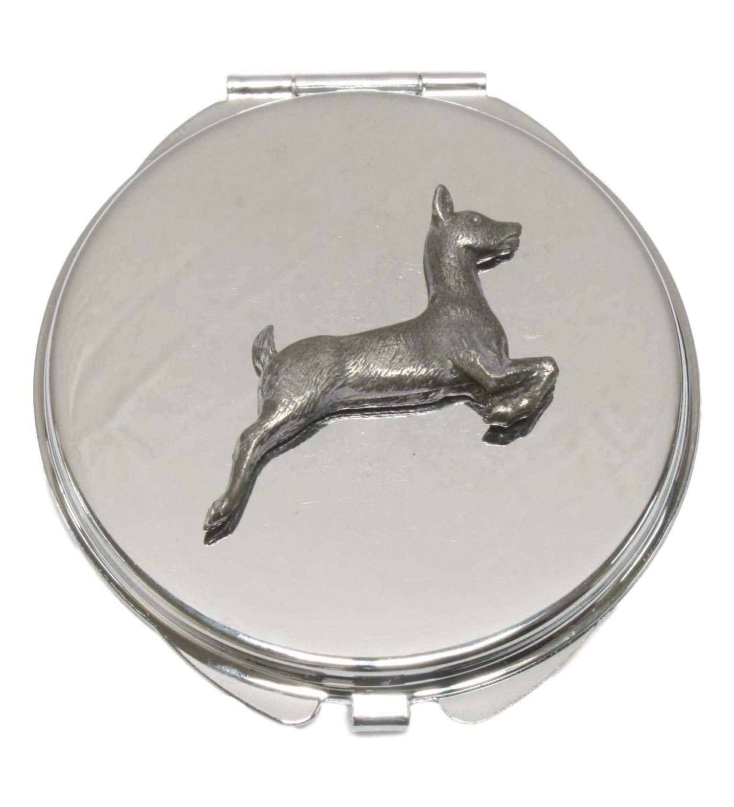 White Tailed Deer Compact Mirror Handbag Gift With Free Engraving 394 - Buy Online on GoSupps.com