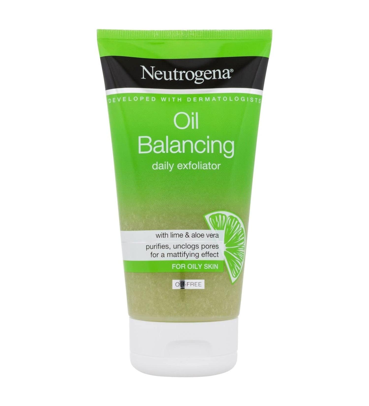 Neutrogena Oil Balancing Daily Exfoliator 150ml - Revitalize Skin with Gentle Exfoliation - Buy Online on GoSupps.com