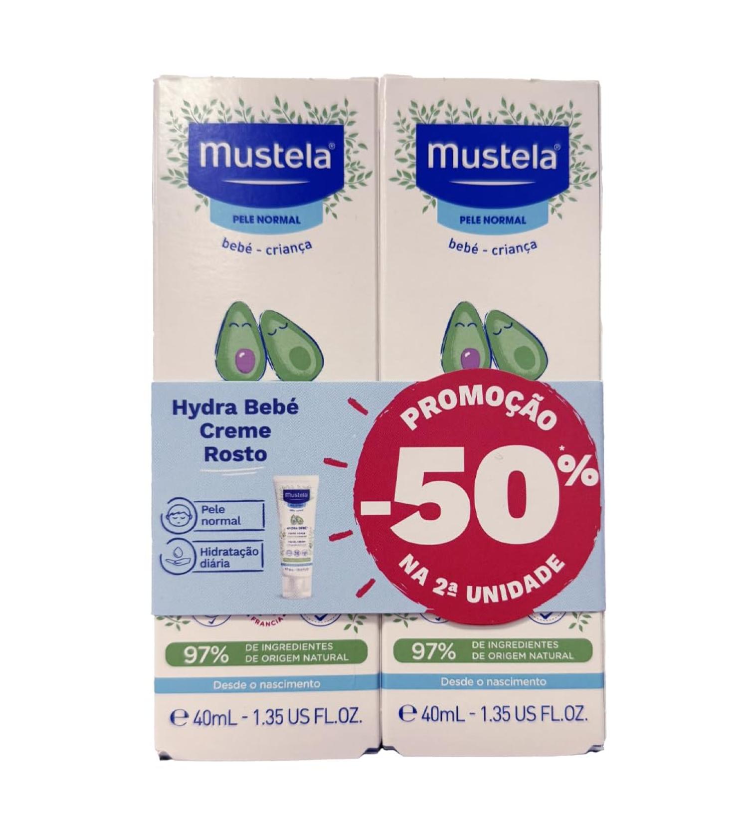 Mustela Mustela Bebe Hydra Cr 2 x 40 ml 80 ml - Buy Online on GoSupps.com