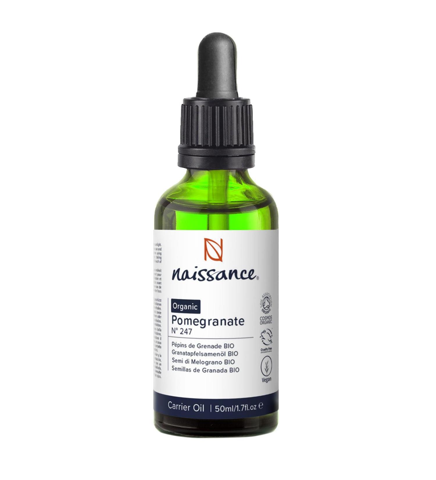 Naissance Huile De P pins De Grenade Certifi e BIO (No. 247) - 50ml - Pure Naturelle Press e Froid - Pour Visage Cheveux Massage Peau - Vegan Et Sans OGM - Buy Online on GoSupps.com