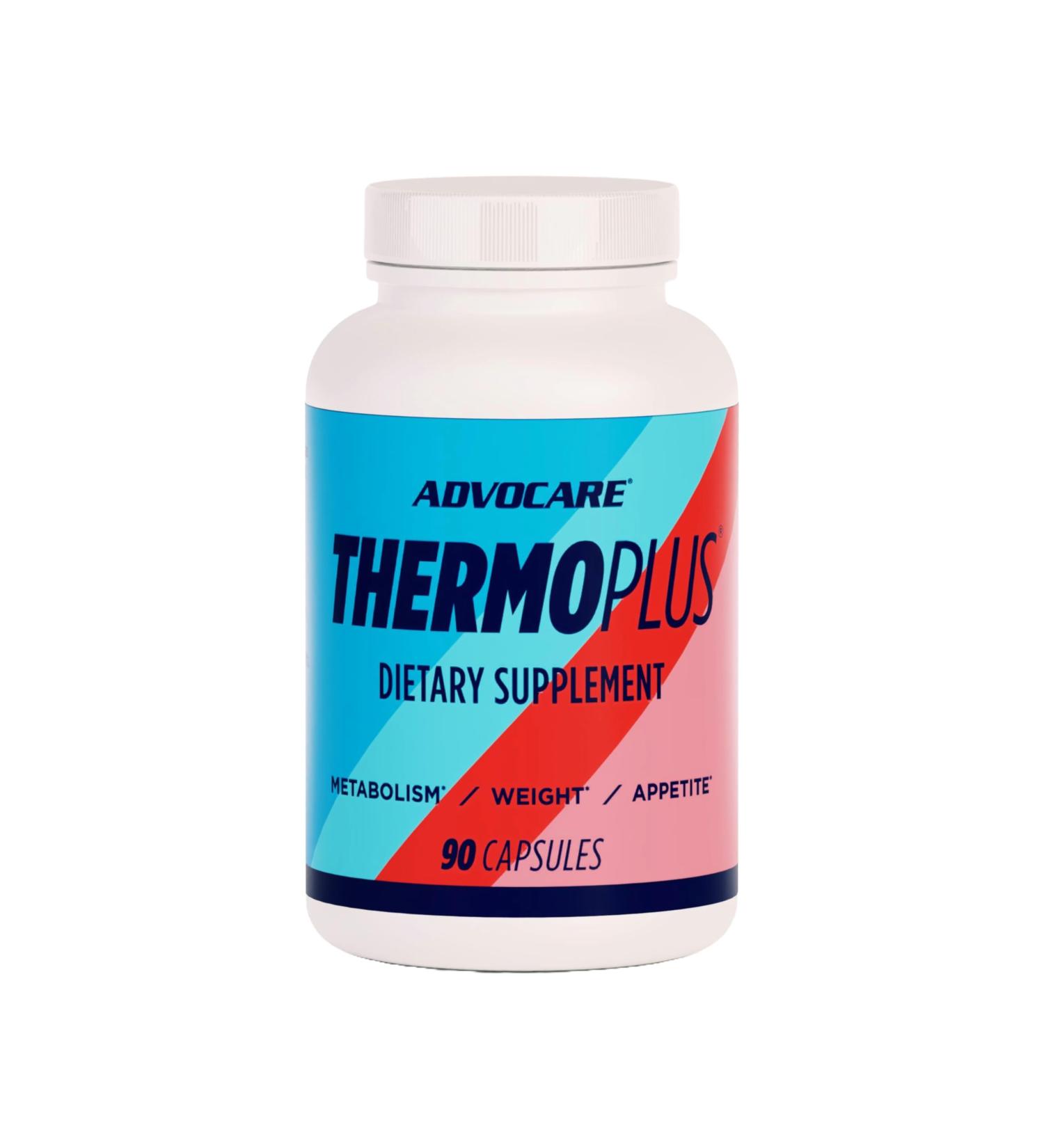 AdvoCare ThermoPlus Vitamin & Herbal Dietary Supplement - Supports Healthy Metabolism* - Contains Thiamine Sage Extract & Oolong Tea Extract - 90 Capsules - Buy Online on GoSupps.com