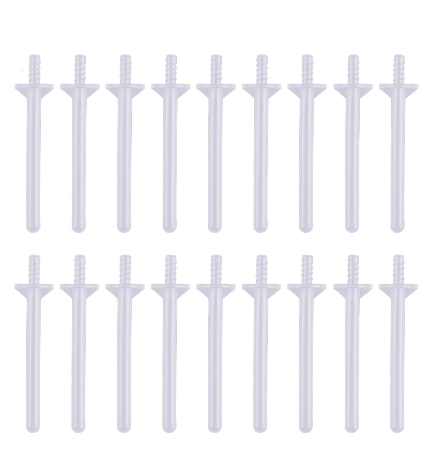 Juhonnz Nose Wax Chopsticks - 50 PC Plastic Nasal Hair Removal Sticks for Easy Cleaning - Buy Online on GoSupps.com