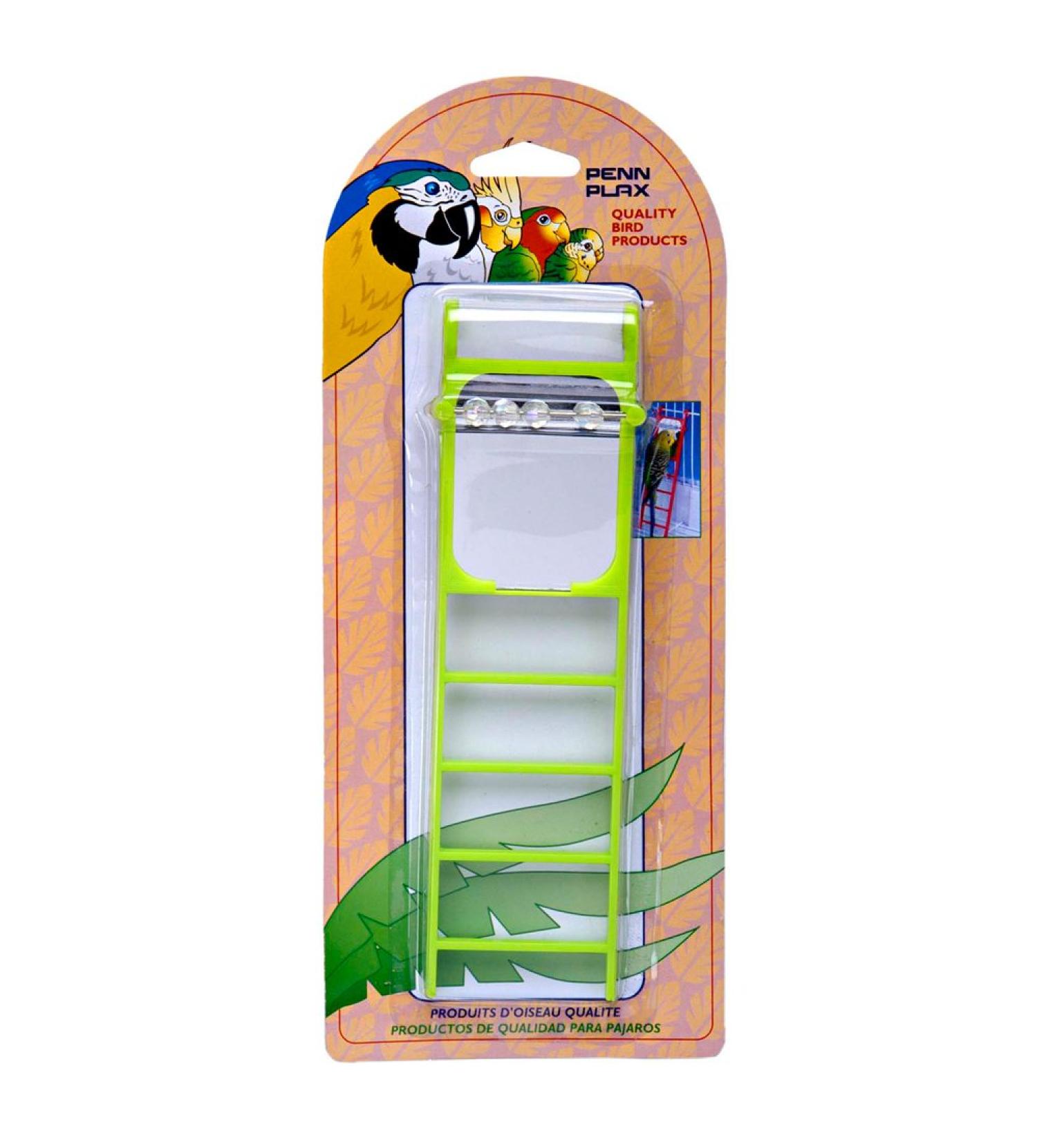 Penn Plax 4-Step Bird Ladder with Mirror