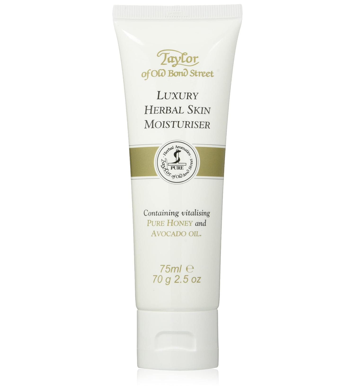 Taylor of Old Bond Street Luxury Herbal Skin Moisturizer 2.5 oz - Hydrating & Soothing Cream | International Shipping Available - Buy Online on GoSupps.com